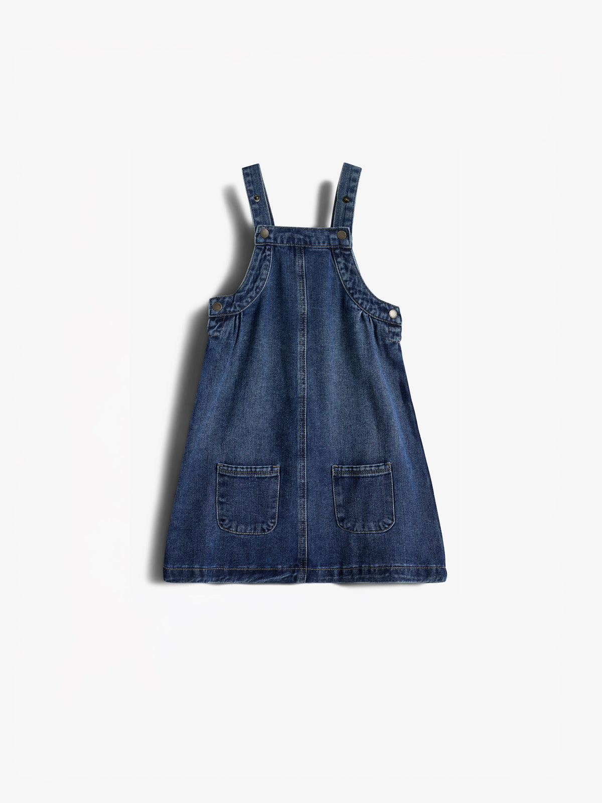 Spencer-kjole i denim - Kids - Dark Blue Denim