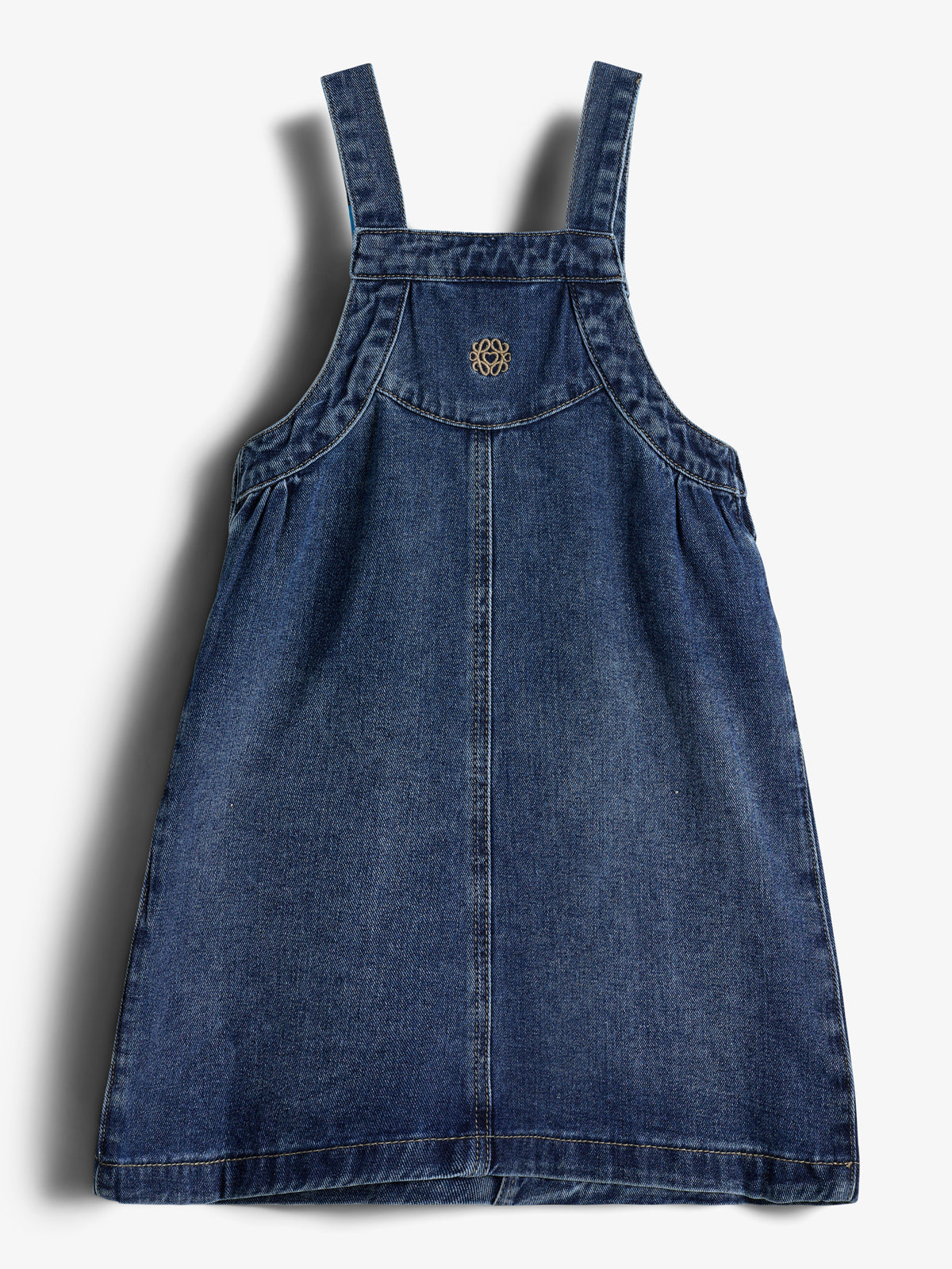 Spencer-kjole i denim - Kids - Dark Blue Denim