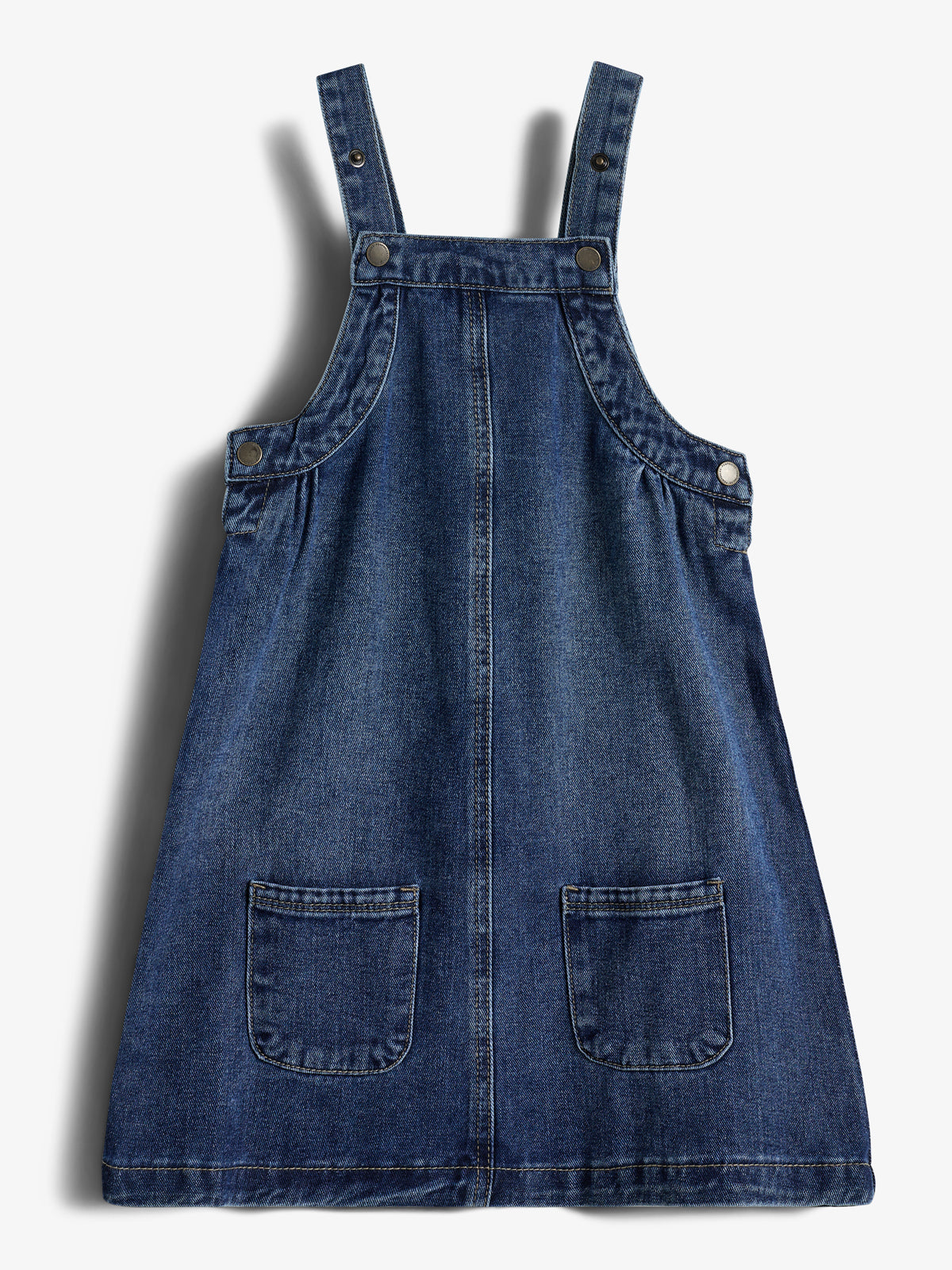 Spencer-kjole i denim - Kids - Dark Blue Denim
