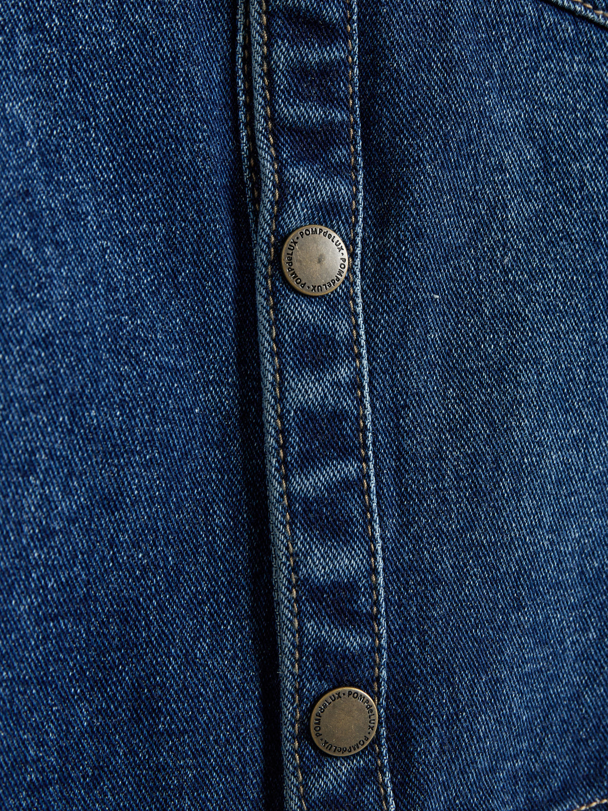 Denim-overshirt - Kids - Dark Blue Denim