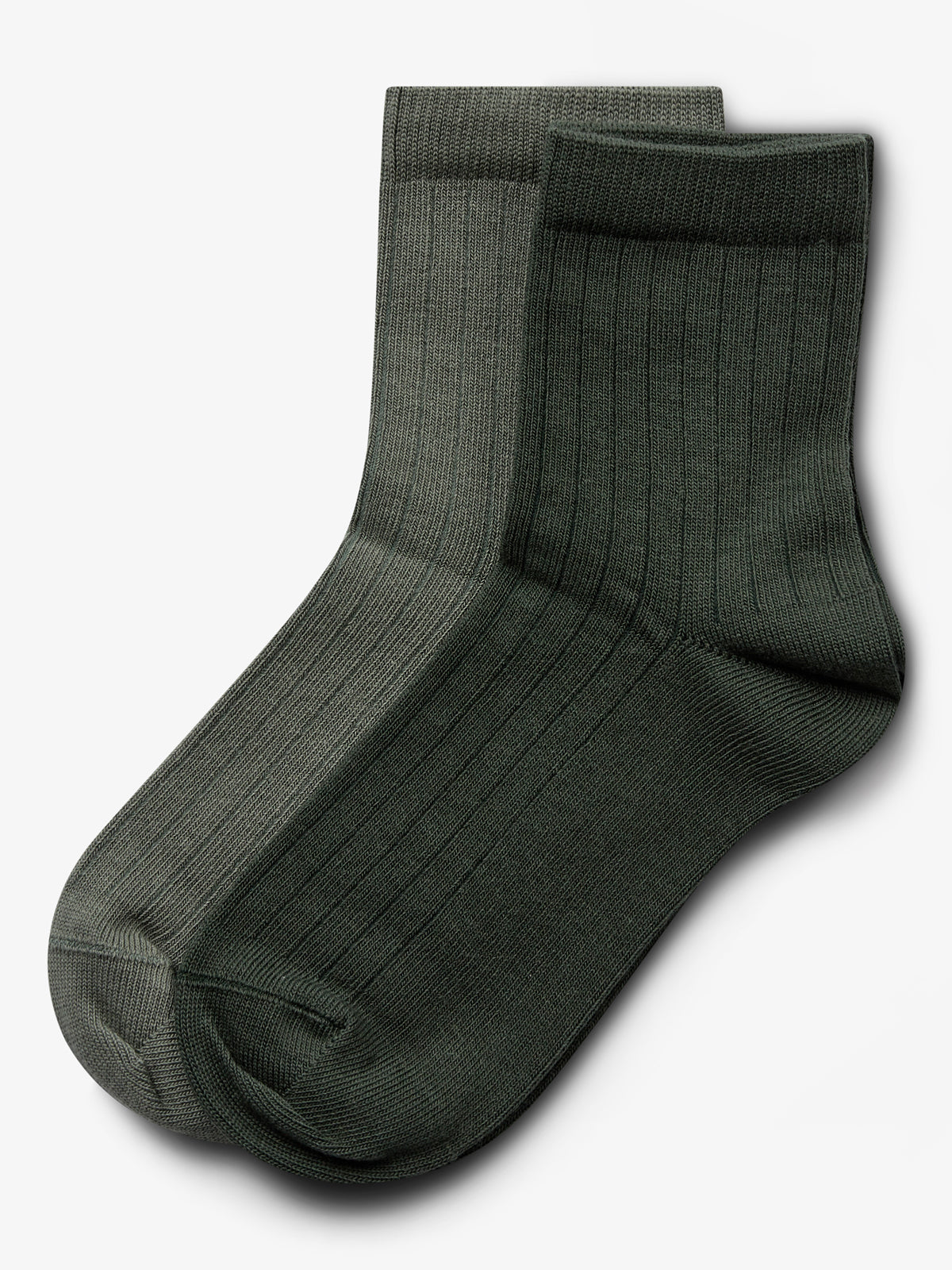Strømper 2-pak - Kids - Green/Dark Green