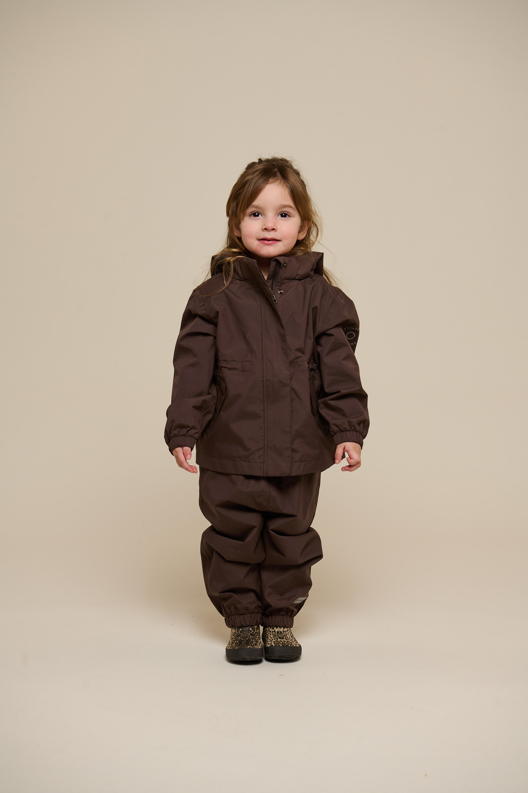 Skaljakke med snøre - Kids - Chocolate | 100497 Lucy
