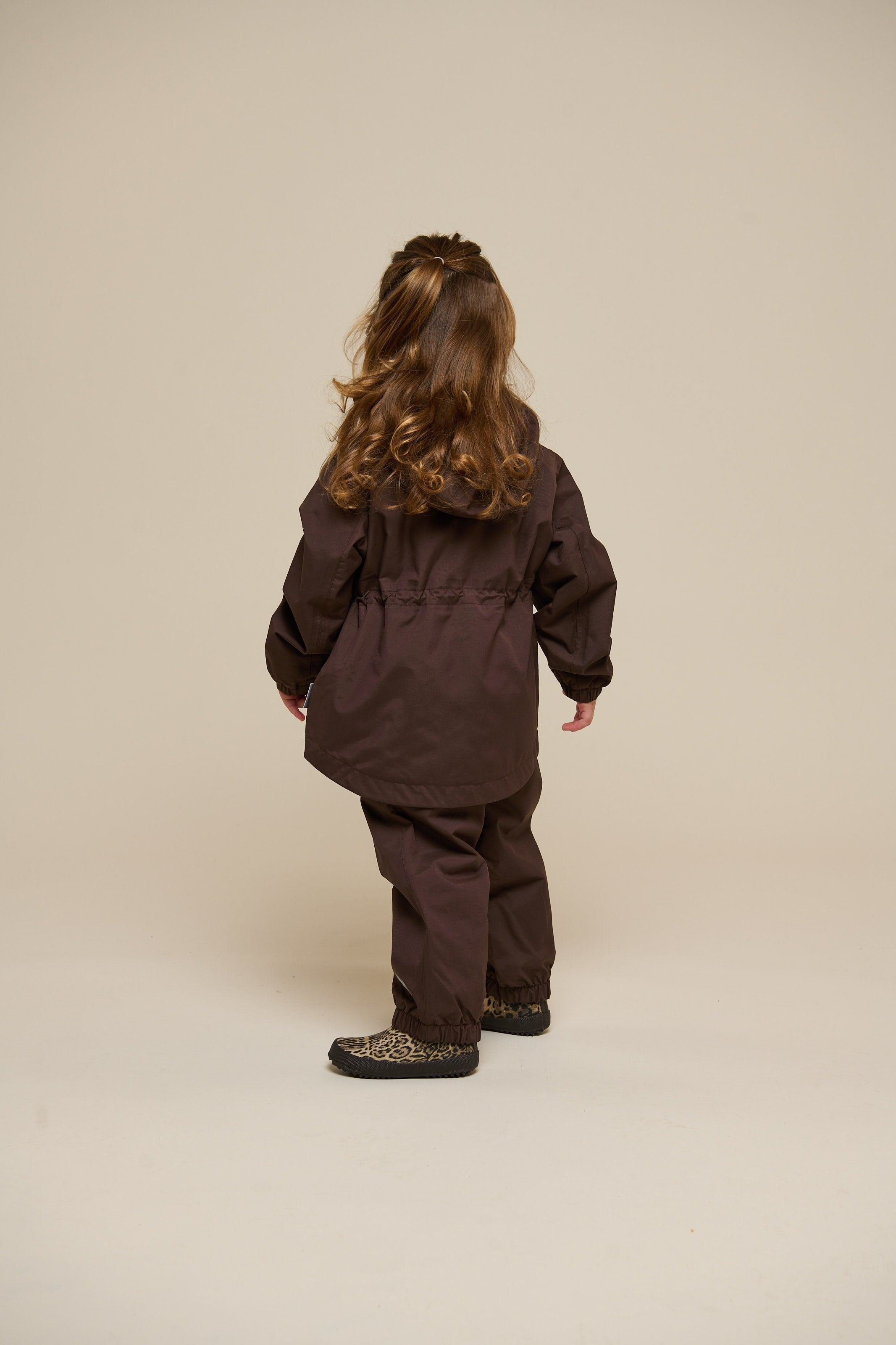 Skaljakke med snøre - Kids - Chocolate | 100497 Lucy