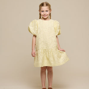 Jacquardkjole i bomuldsblanding - Tween - Sunlight | 100993 Giselle