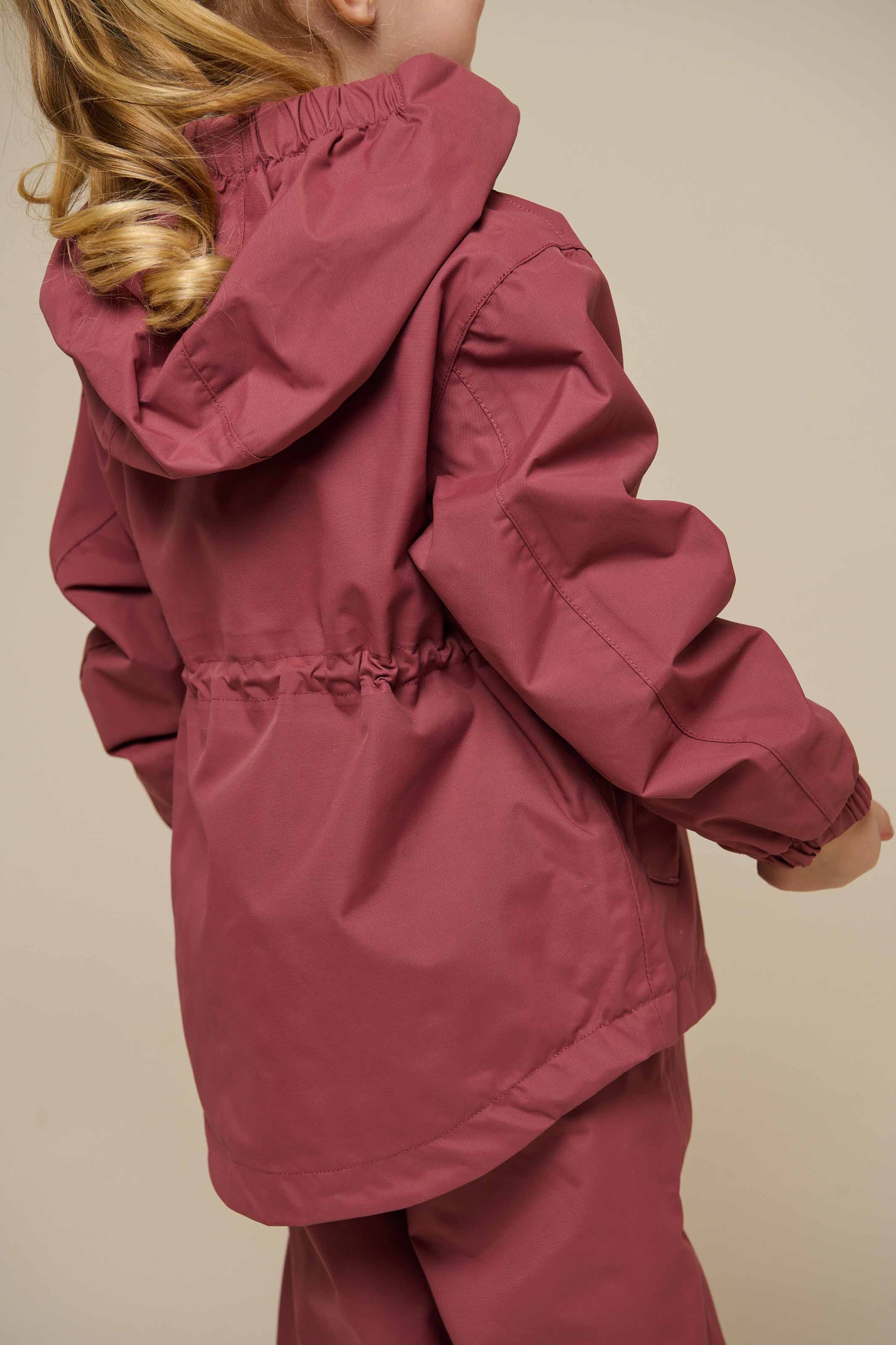 Skaljakke med snøre - Kids - Vintage Red | 100495 Lucy