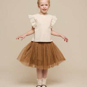 Honeybee Tylskørt - Tween - Coconut | 100969 Daisy
