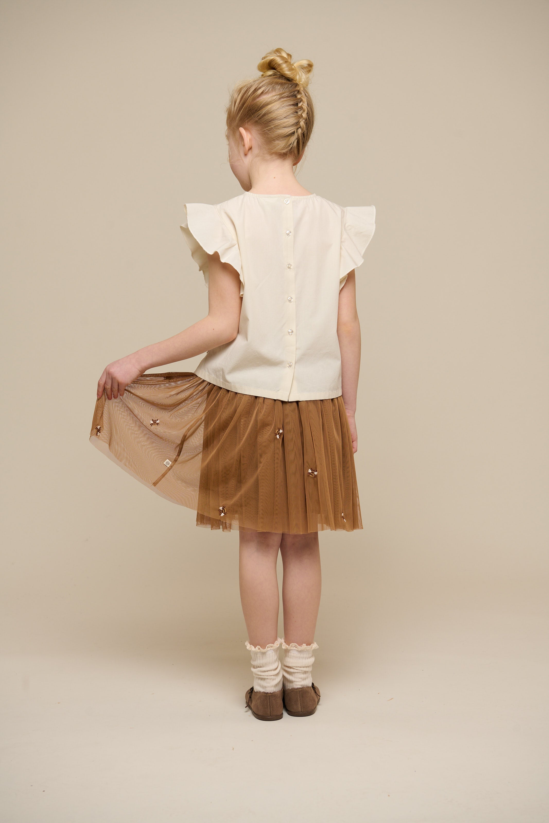 Honeybee Tylskørt - Tween - Coconut | 100969 Daisy