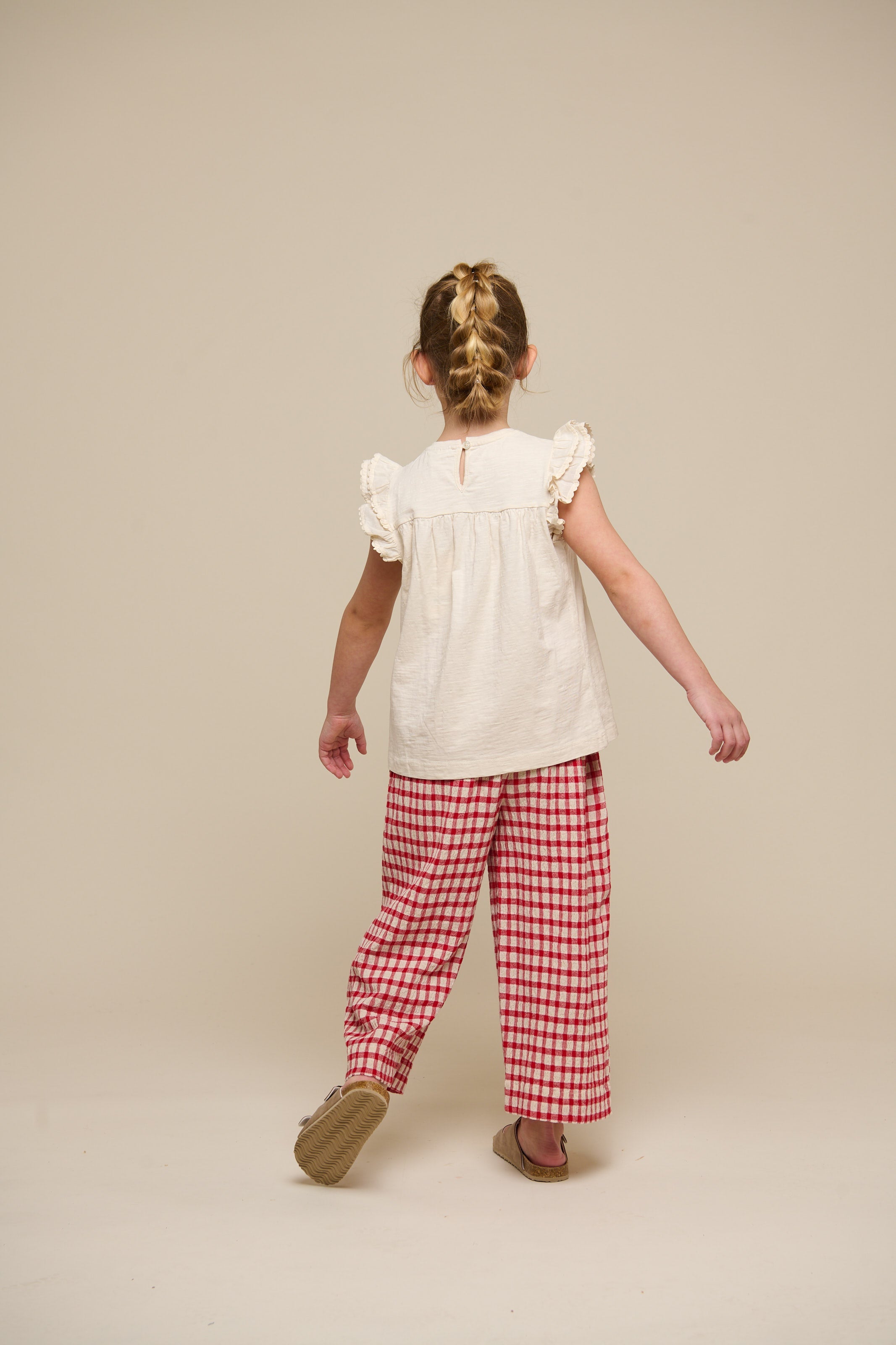Ternede bomuldsbukser - Tween - Cherry Red | 100907 Bonnie
