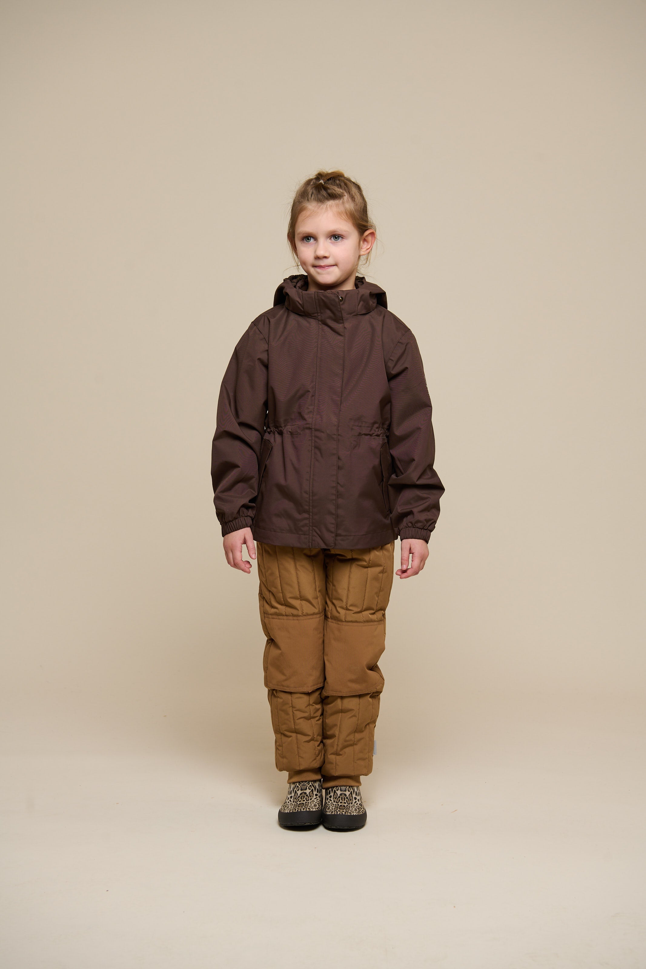 Skaljakke med snøre - Tween - Chocolate | 100498 Lucy