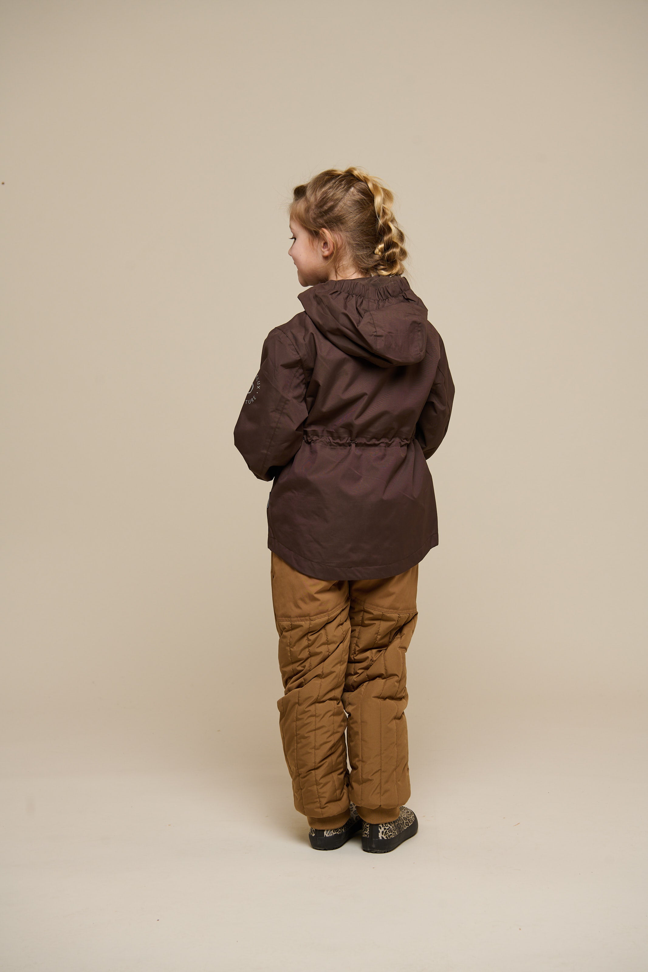 Skaljakke med snøre - Tween - Chocolate | 100498 Lucy