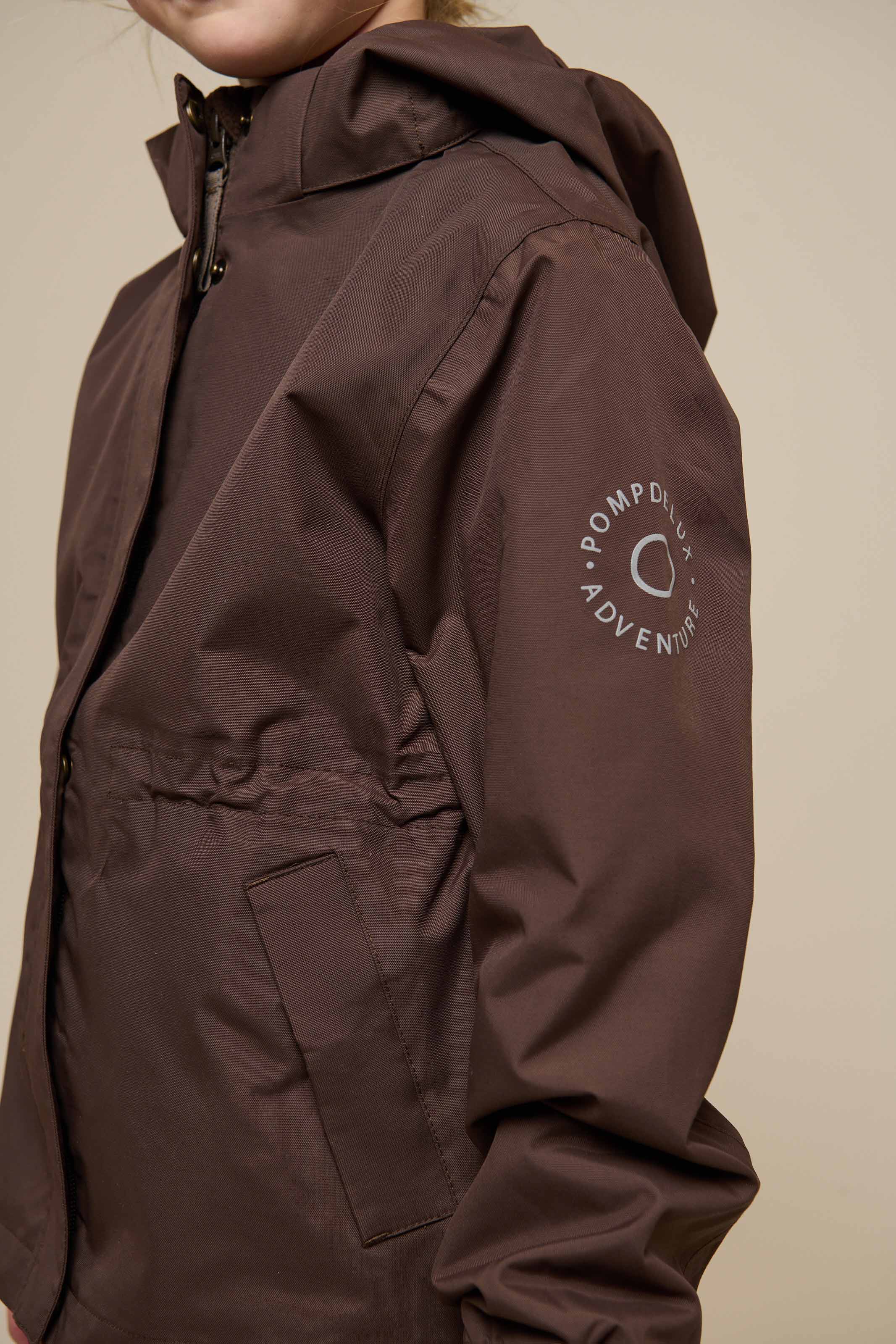 Skaljakke med snøre - Tween - Chocolate | 100498 Lucy