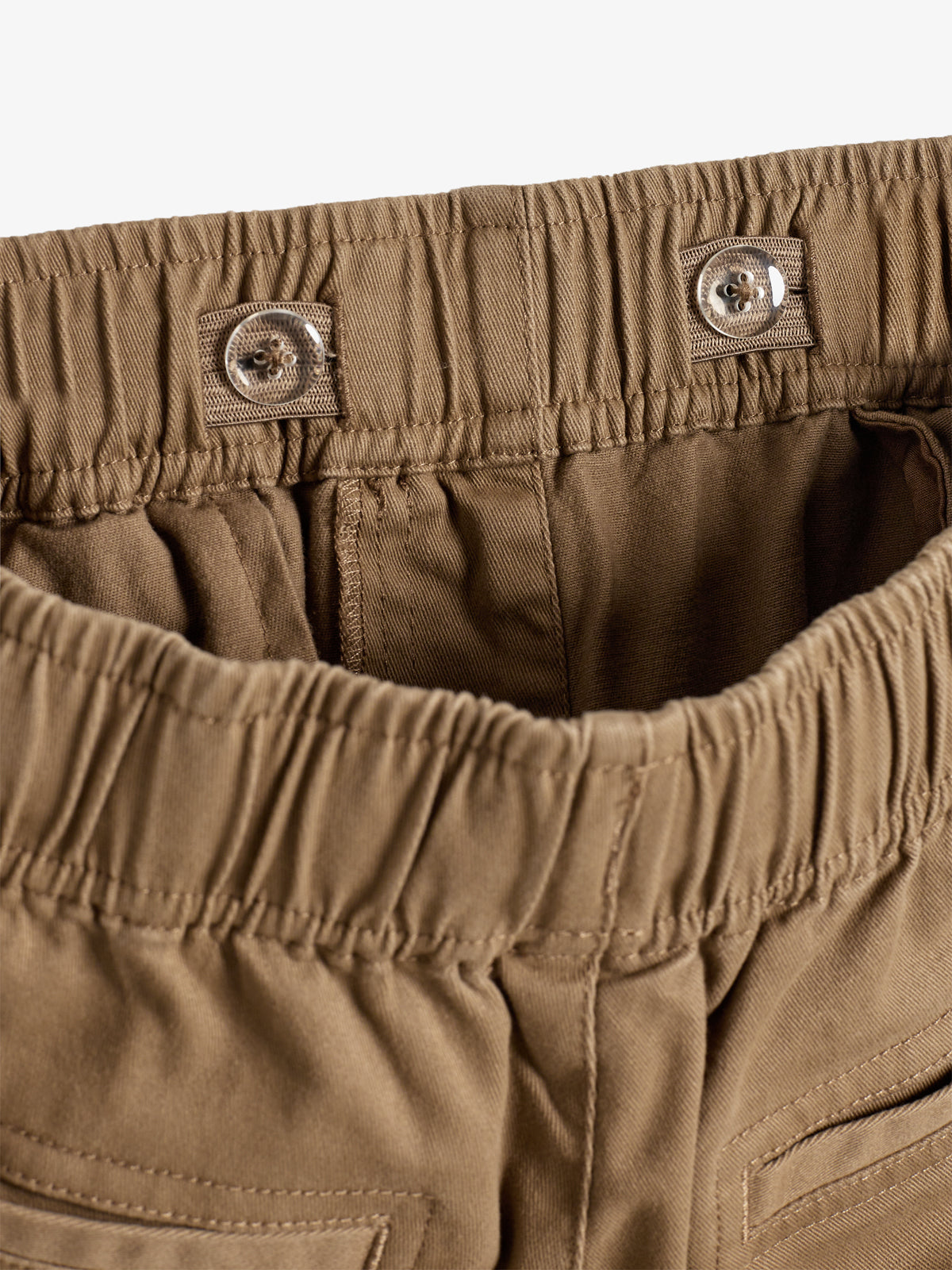 Relaxed pull-on-chinos - Tweens - Walnut