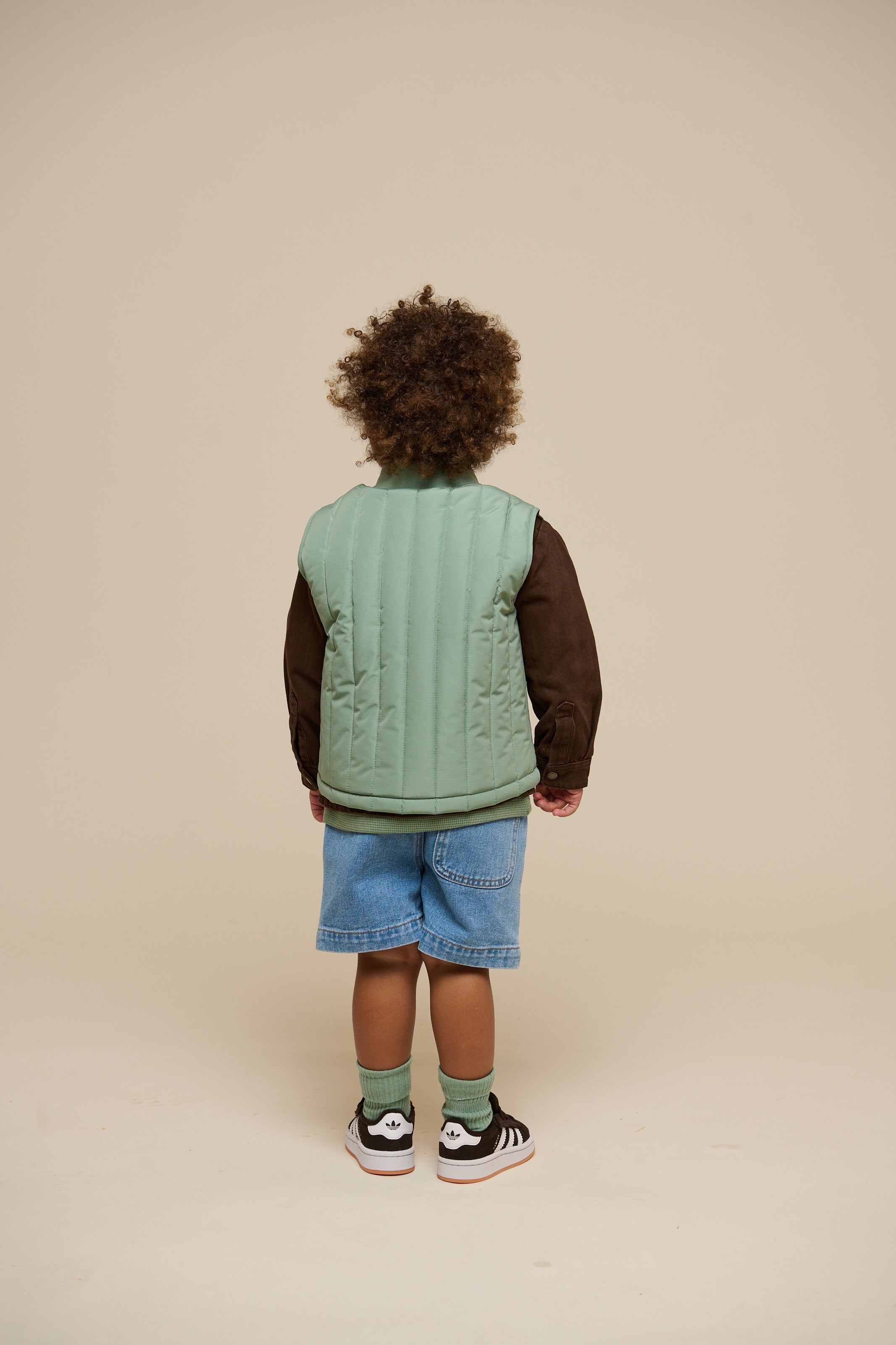 Thermo Tech vest - Kids - Dusty Green | 101116 Athur