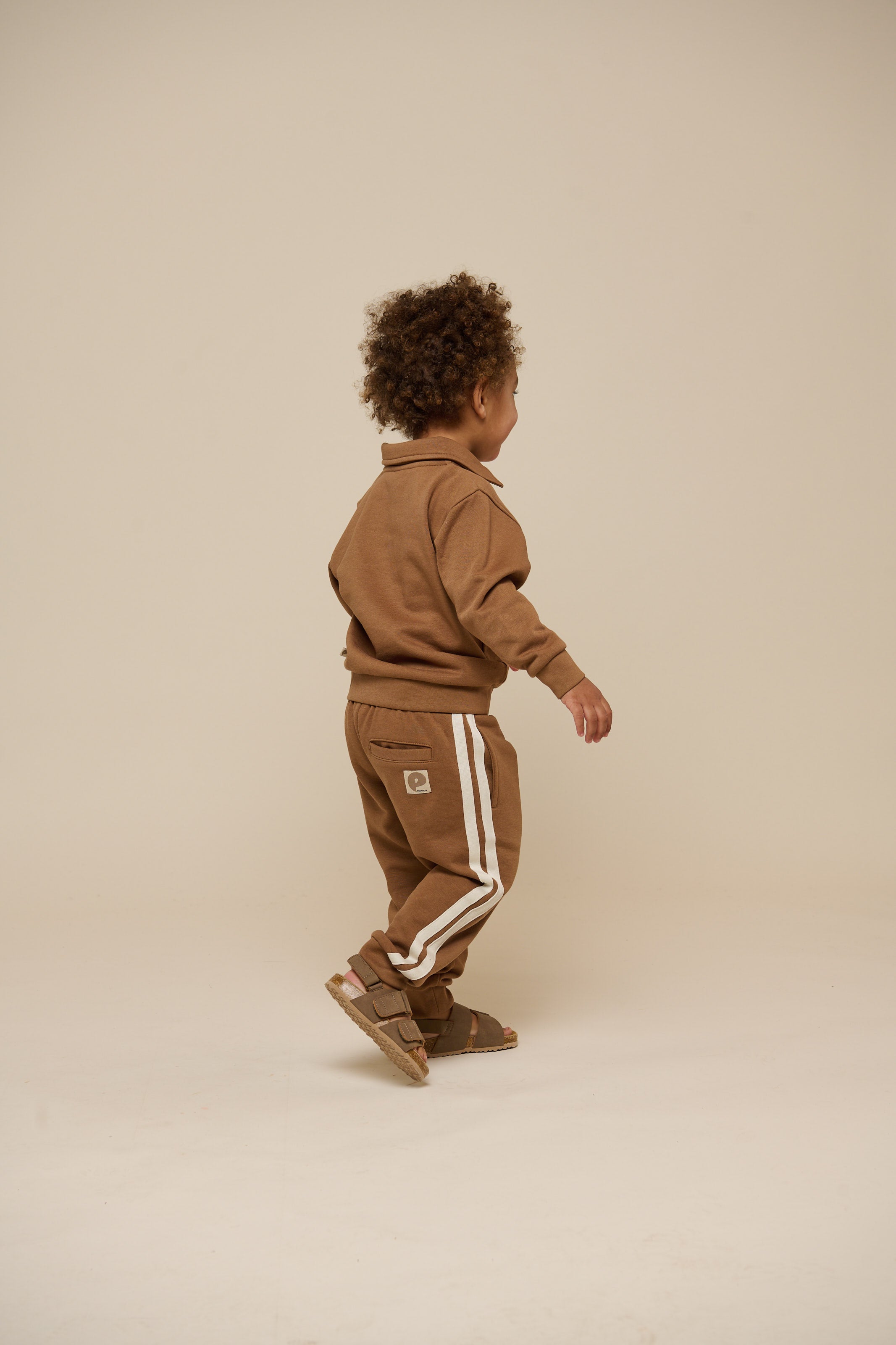 Sweatpants med kontrast bånd - Kids - Coconut | 101259 Carter