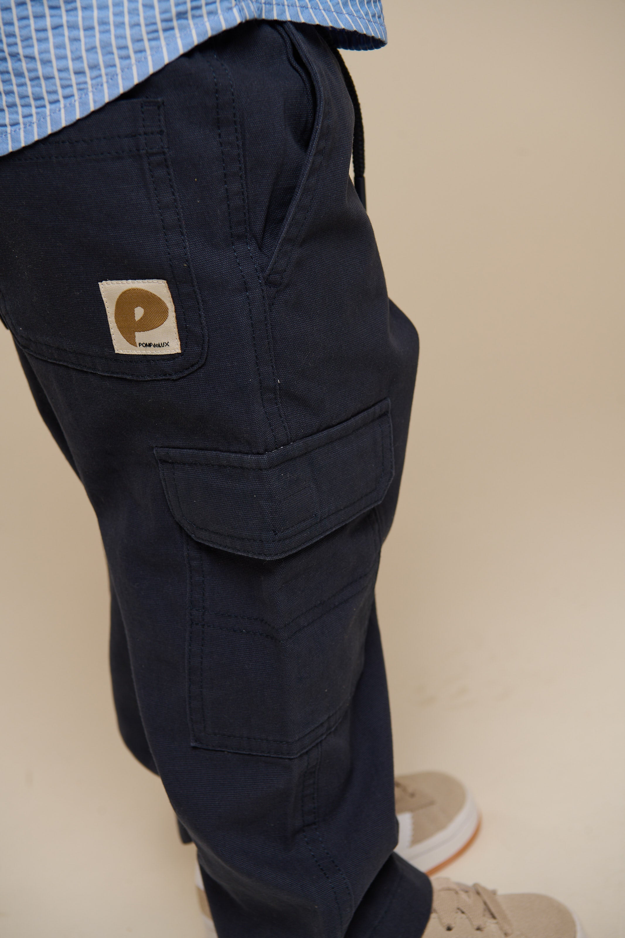 Canvasbukser - Kids - Navy | 101134 Isack