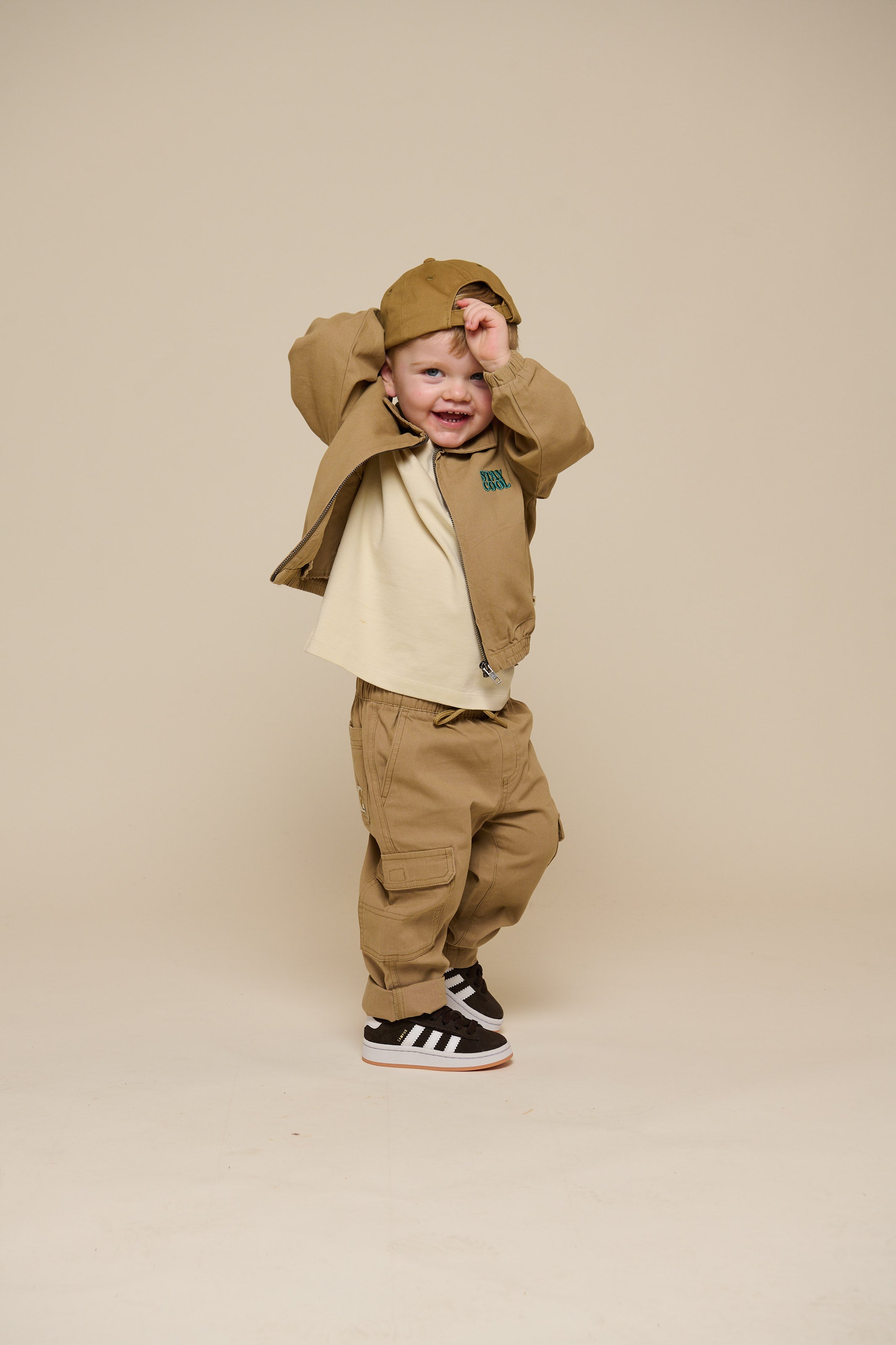 Canvasbukser - Kids - Khaki | 101132 Isack