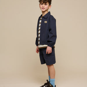 Canvas bomberjakke - Tween - Navy | 101139 Isack