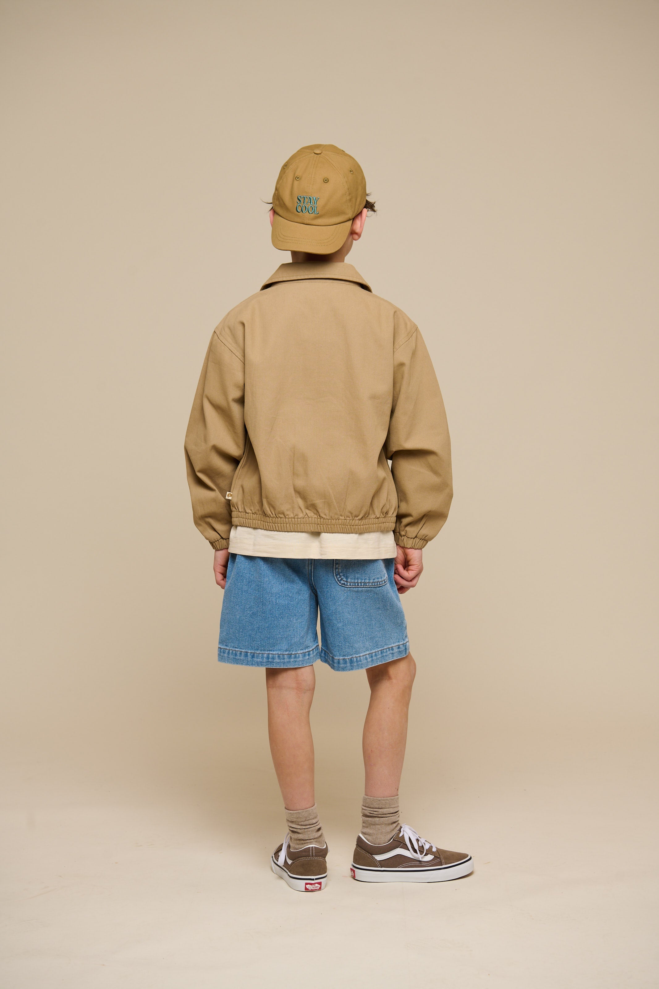 Canvas bomberjakke - Tween - Khaki | 101137 Isack
