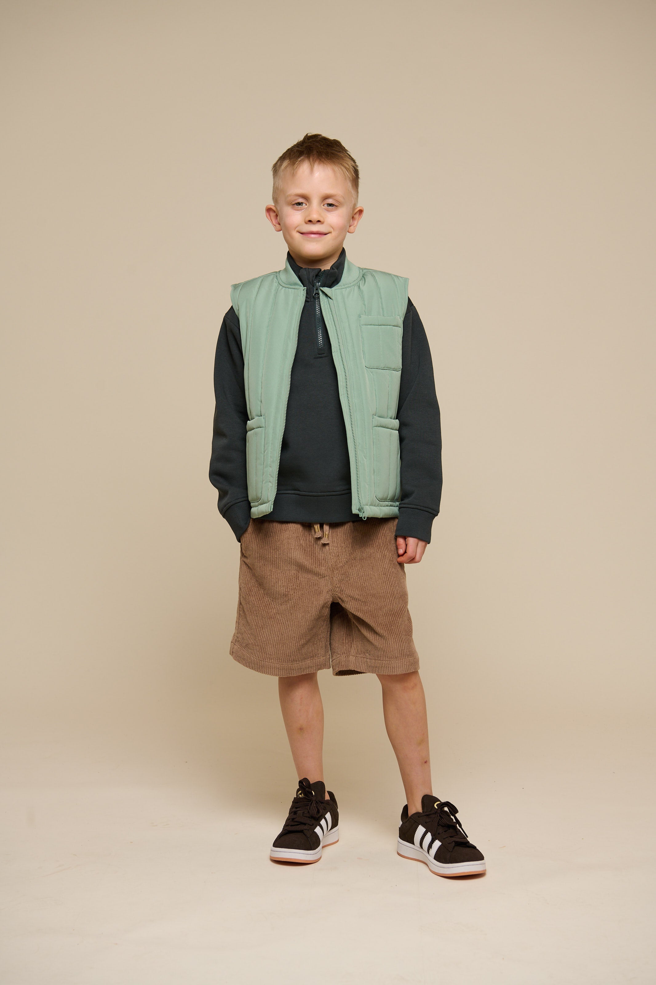 Thermo Tech vest - Tween - Dusty Green | 101117 Athur