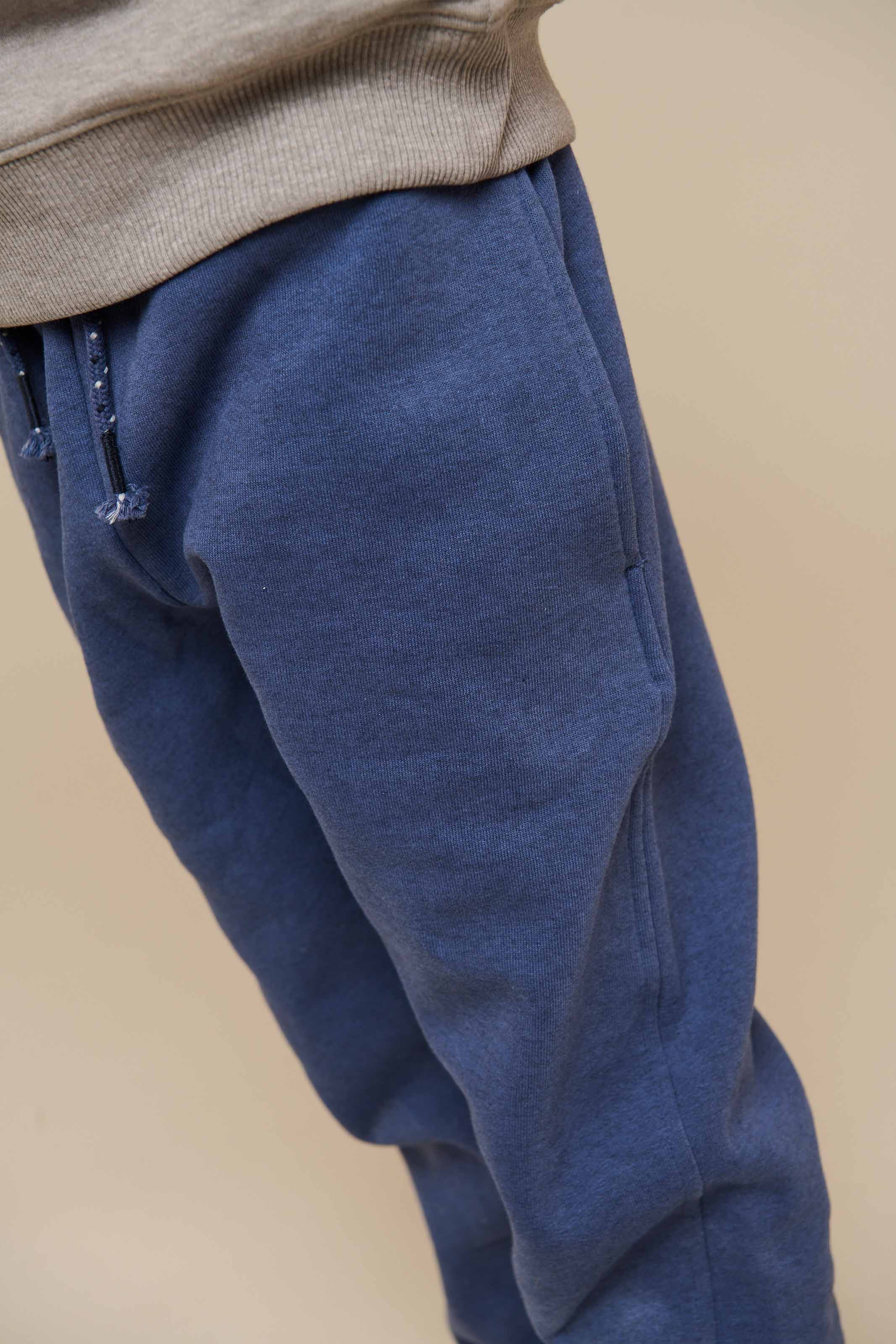 Sweat Pant - Tween - Indigo Blue Melange | 100895 Justin