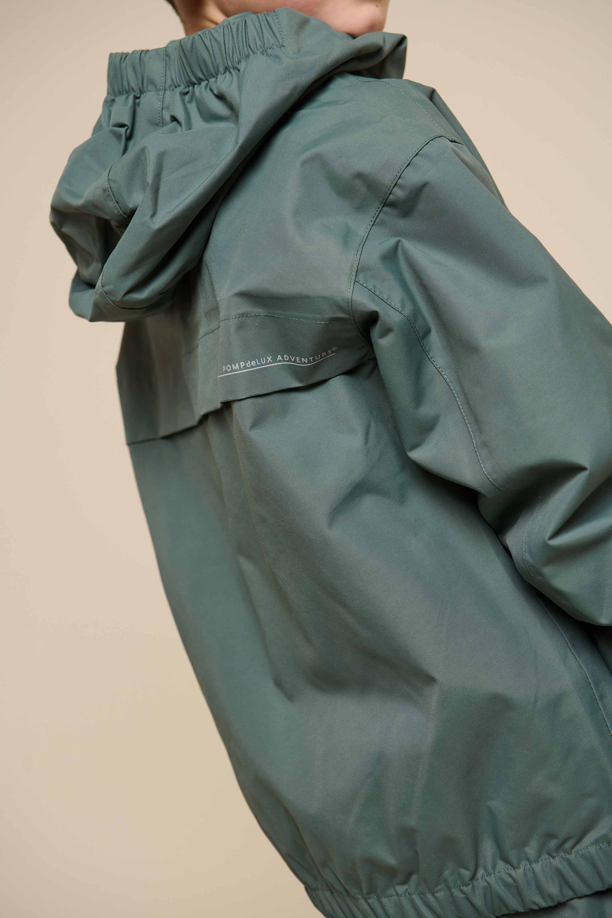 Skaljakke med påsyet lomme - Tween - Dusty Dark Green | 100502 Luke