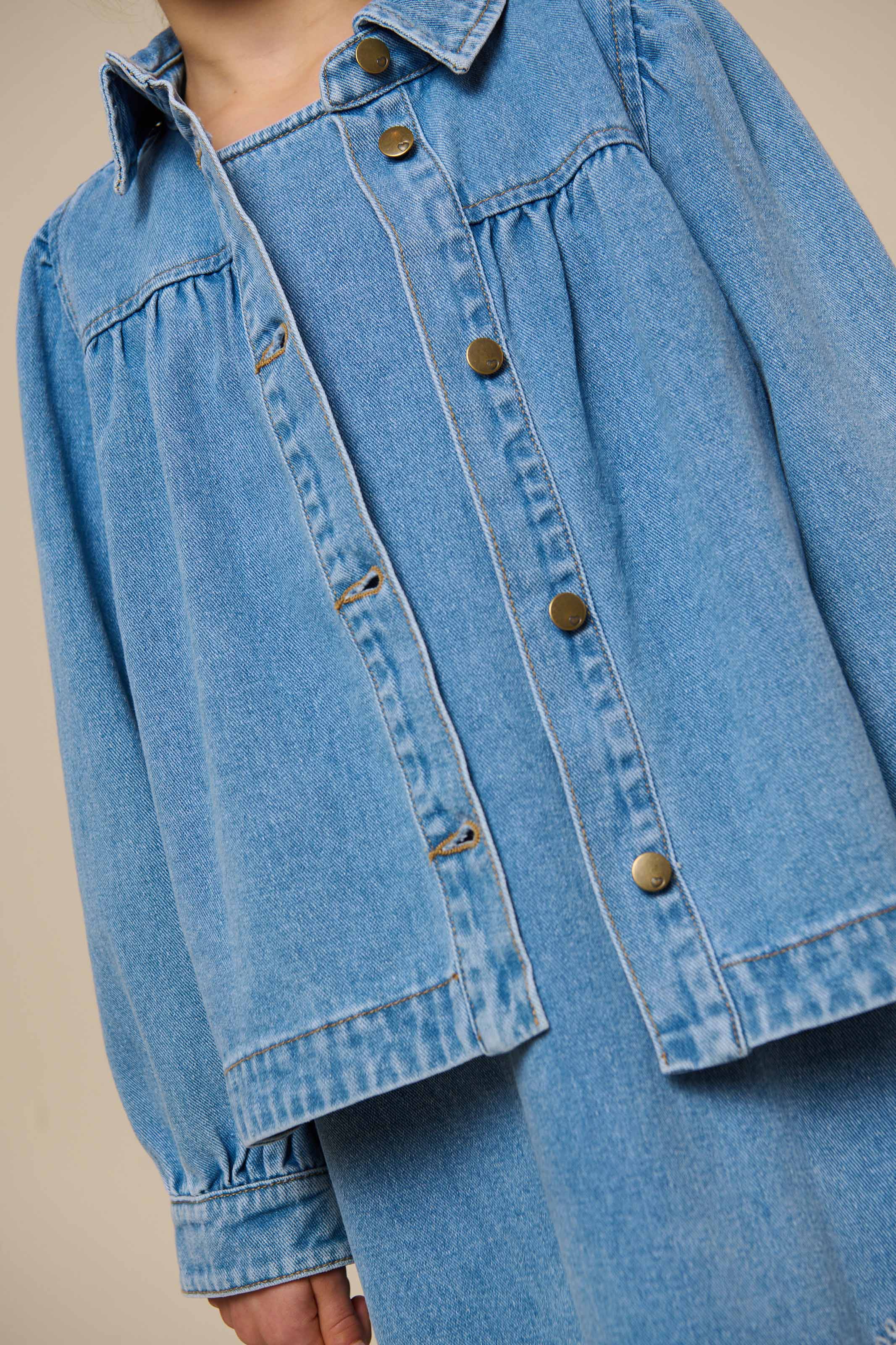 Denimjakke - Tween - Light Blue Denim | 101015 Vera