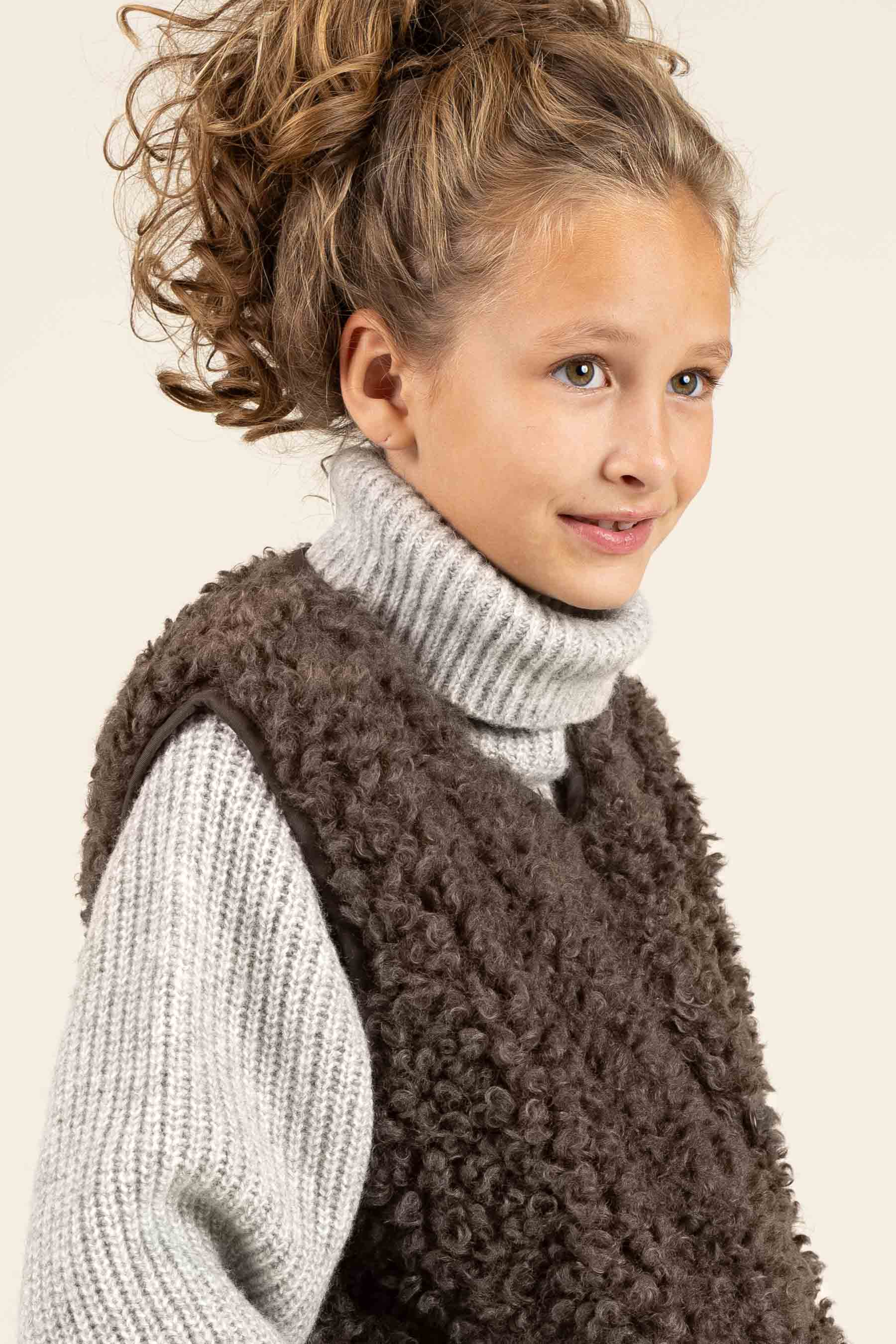 Sweater i Uldmix - All - Grey Melange | 100757 Grace