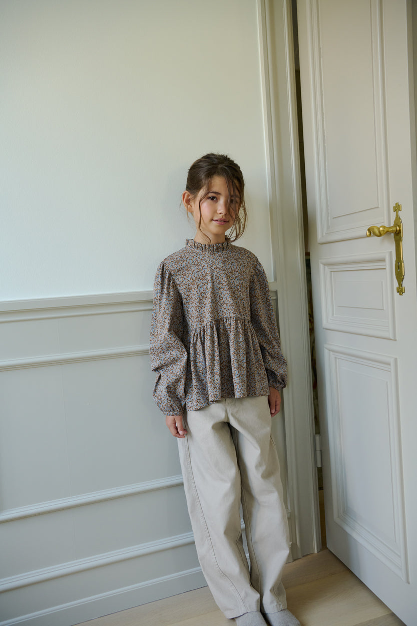 Baggy canvas bukser Tween - Light Beige | 101530 Jenna