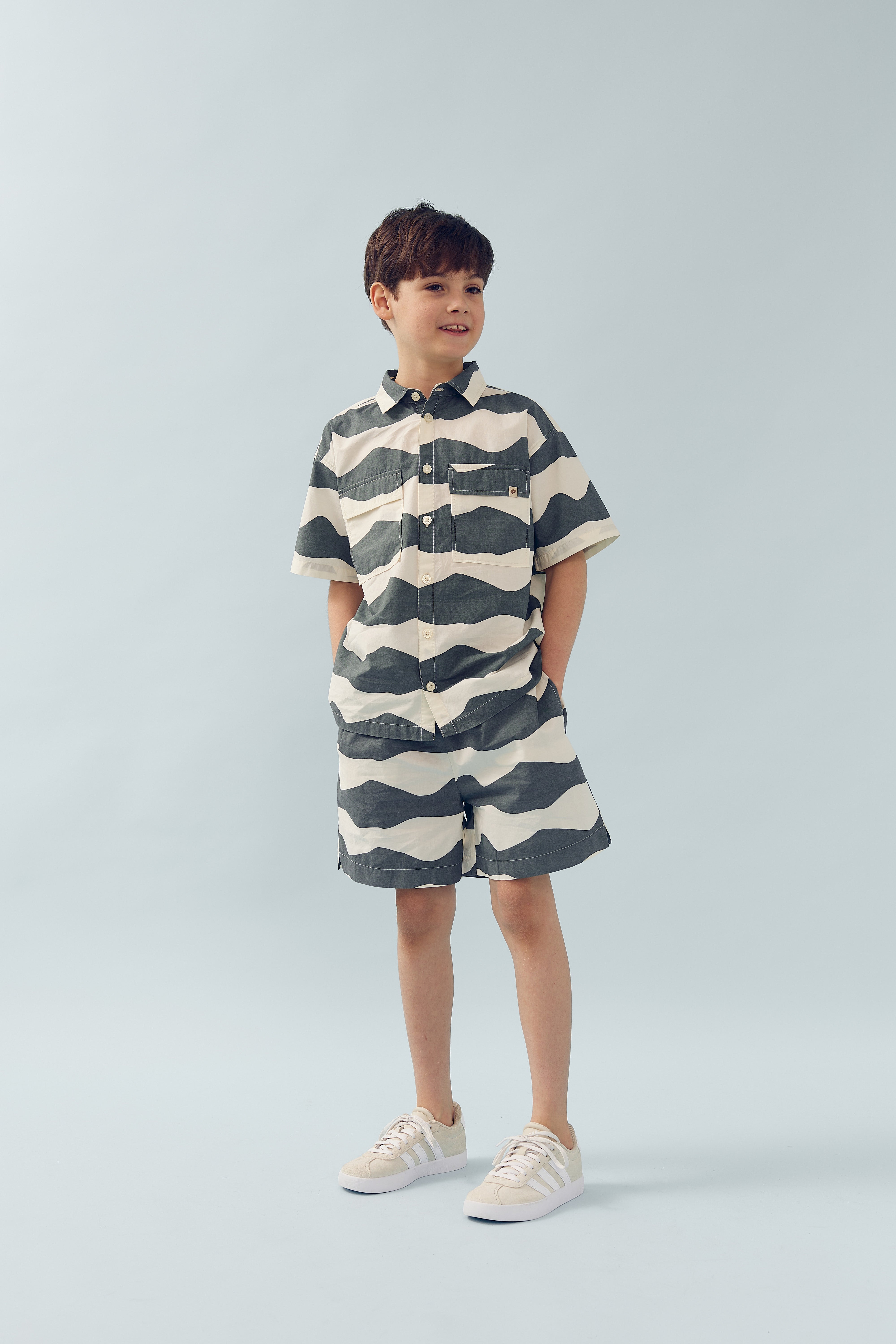 Poplin Skjorte - Tween - Petrol | 100404 Kean