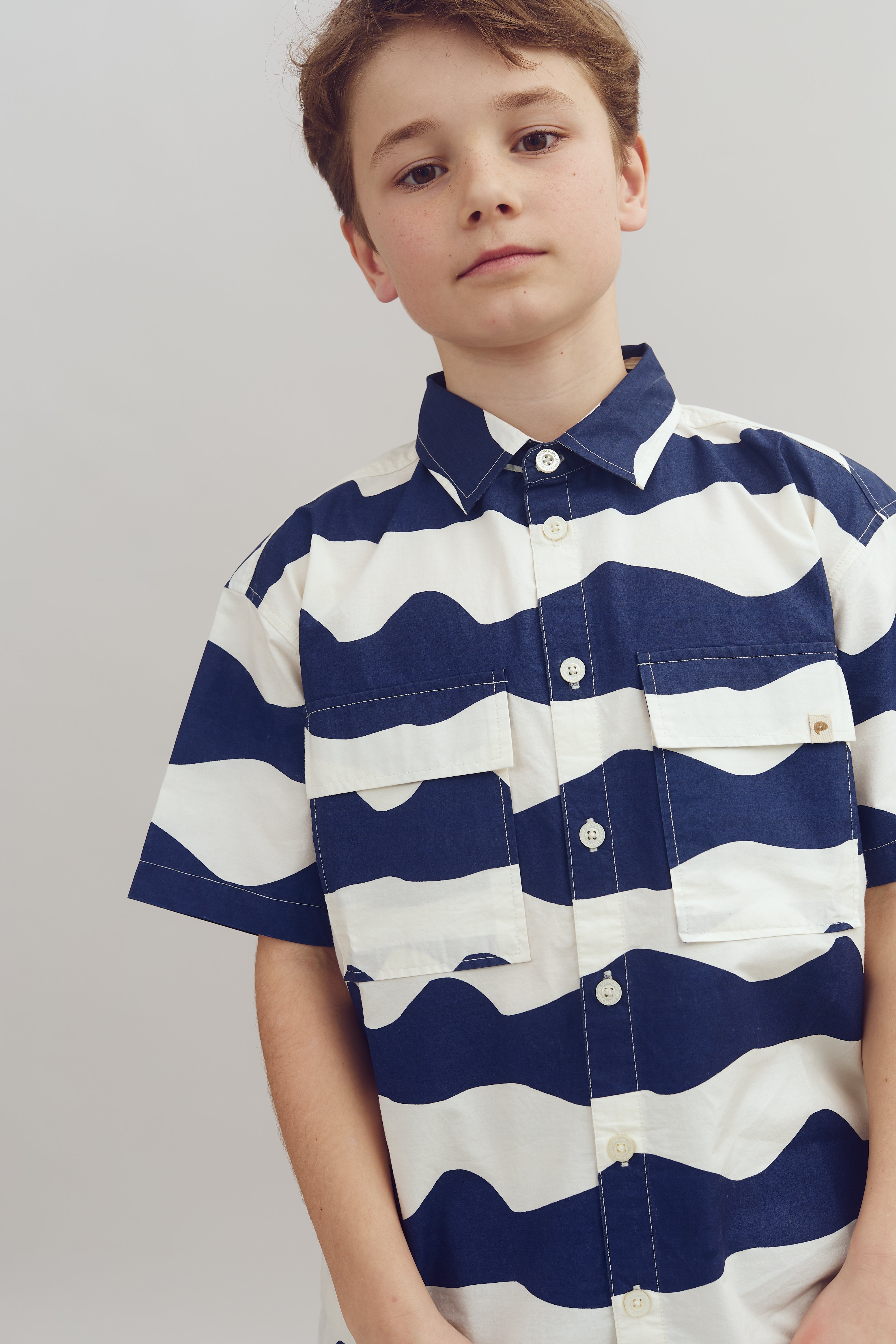 Poplin Skjorte - Tween - Blå | 100403 Kean