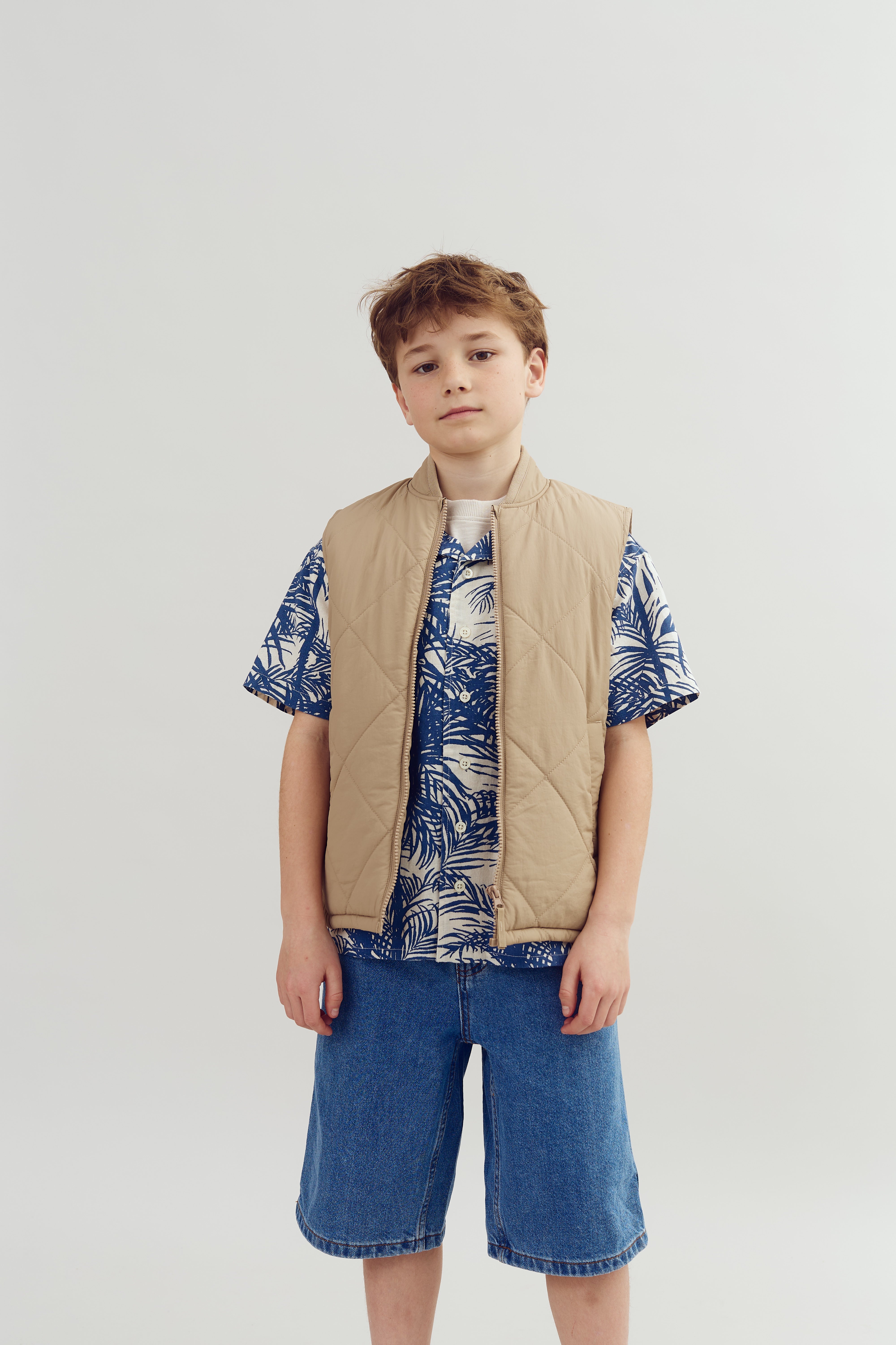 Lange Denim Shorts - Tween - Blå Denim | 100358 Storm