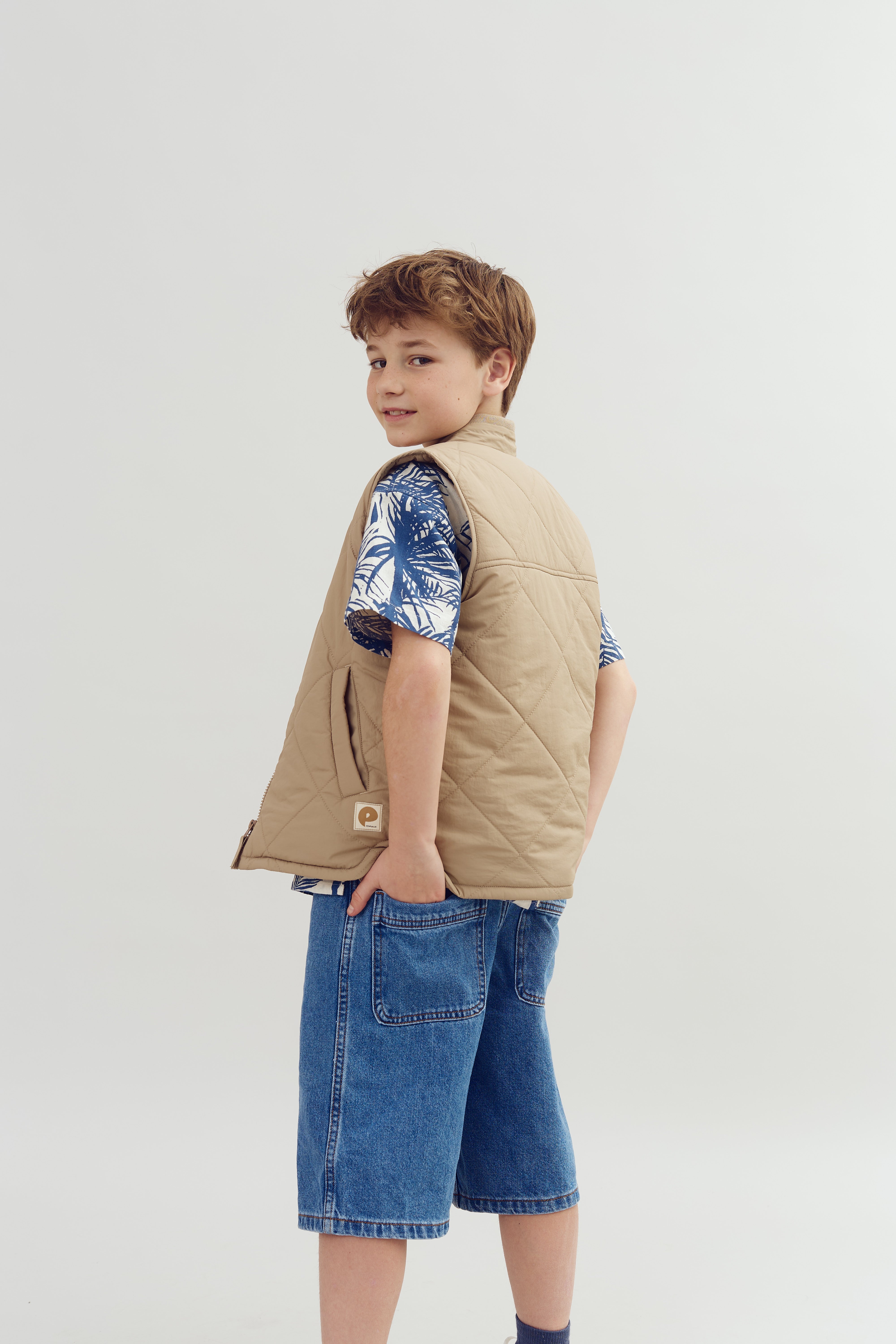 Lange Denim Shorts - Tween - Blå Denim | 100358 Storm