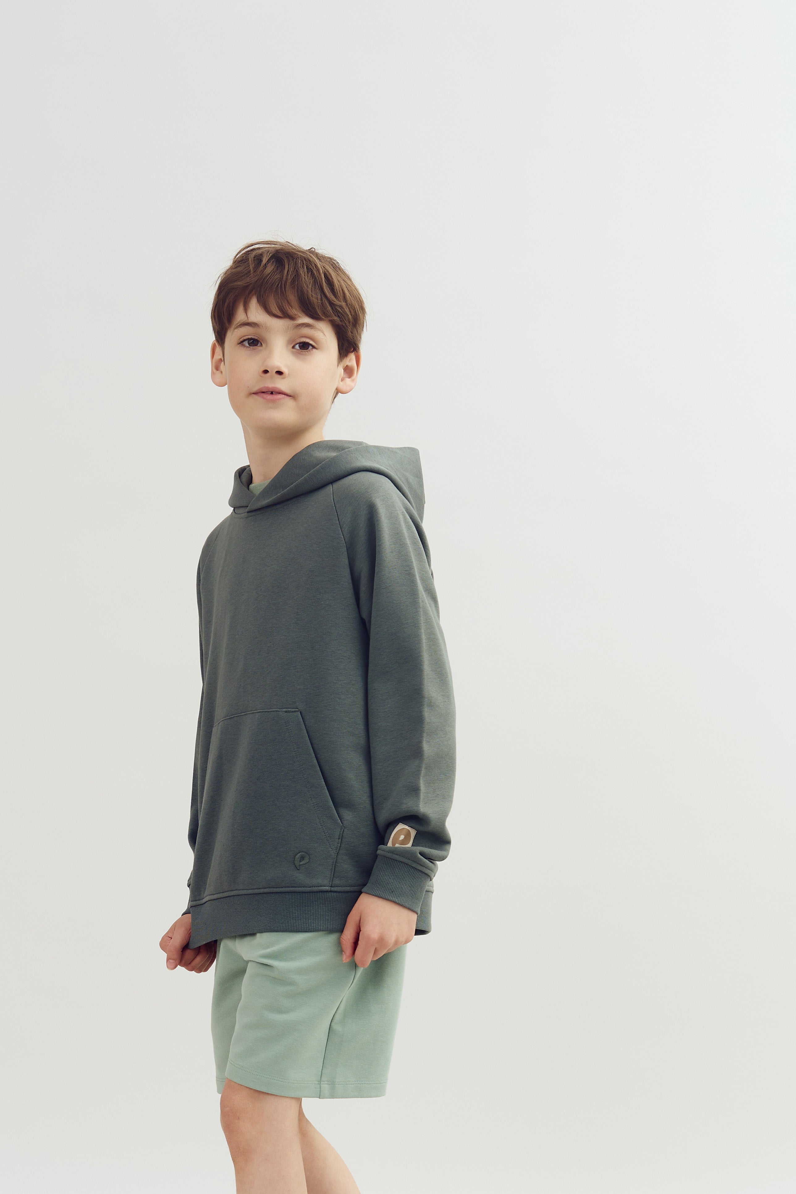 Klassisk Hoodie - Tween - Petrol | 100374 Felix