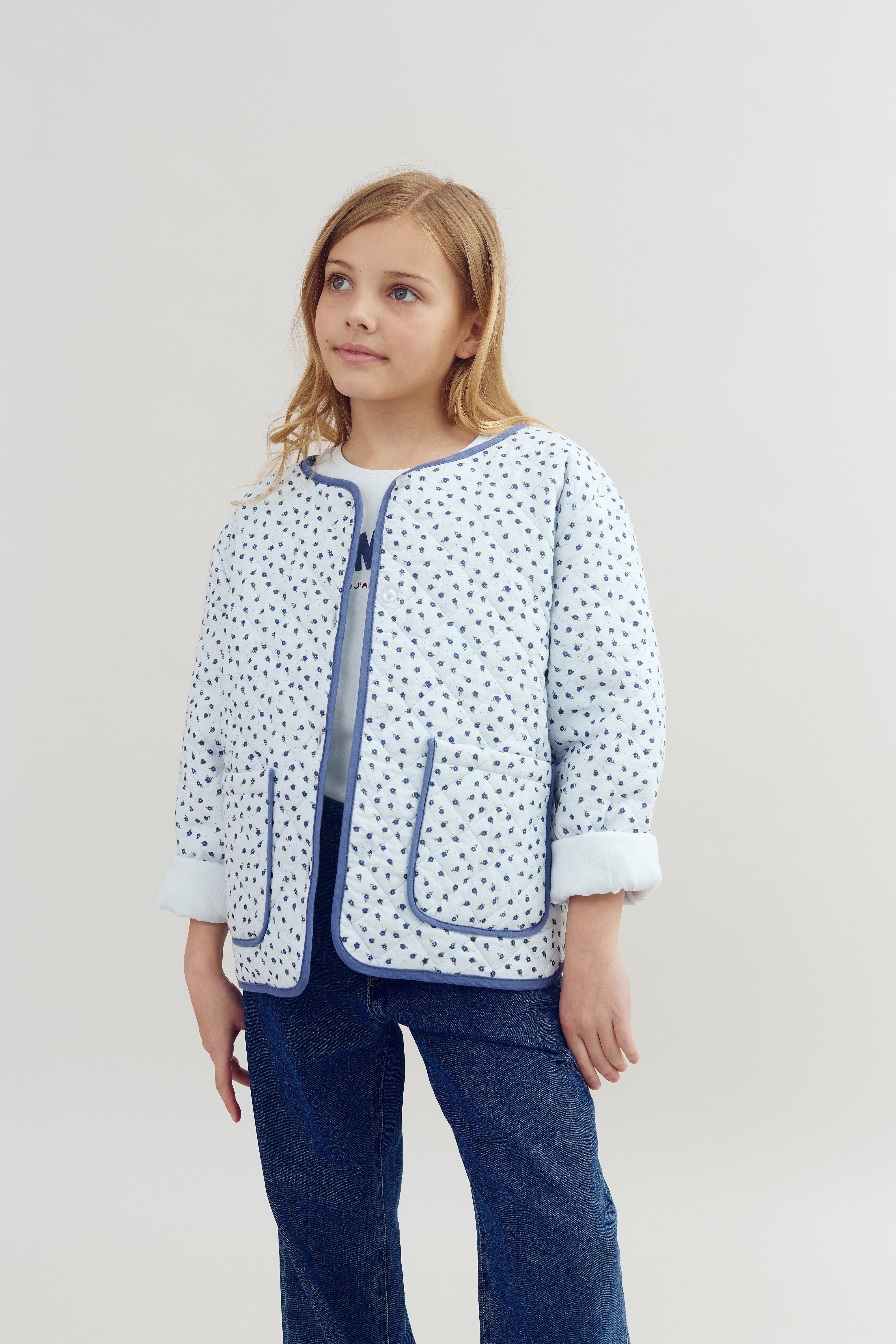 Jeans med brede ben - Tweens - Dark Blue Denim