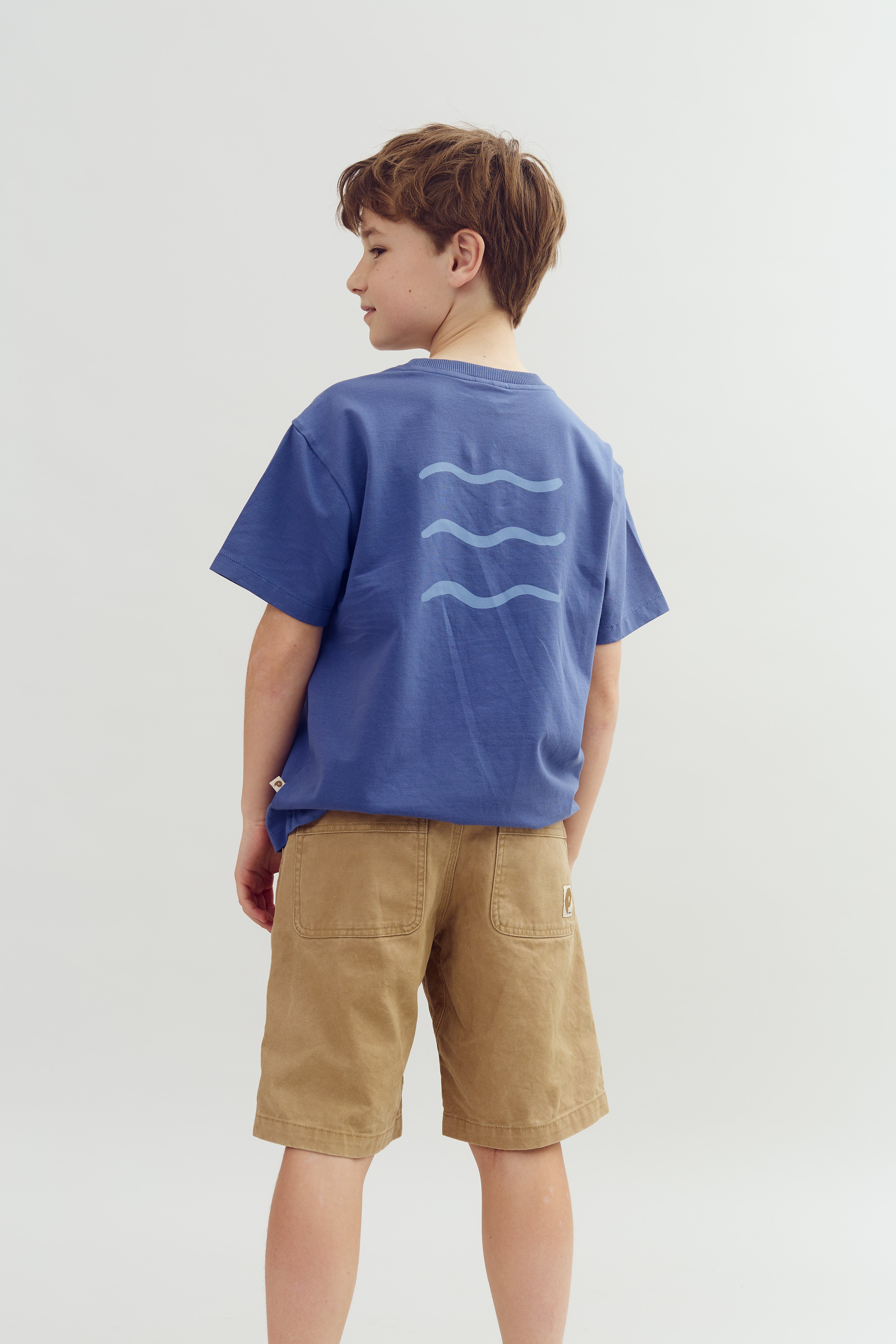 T-Shirt - Tween - Støvet Kobalt | 100466 Pedro
