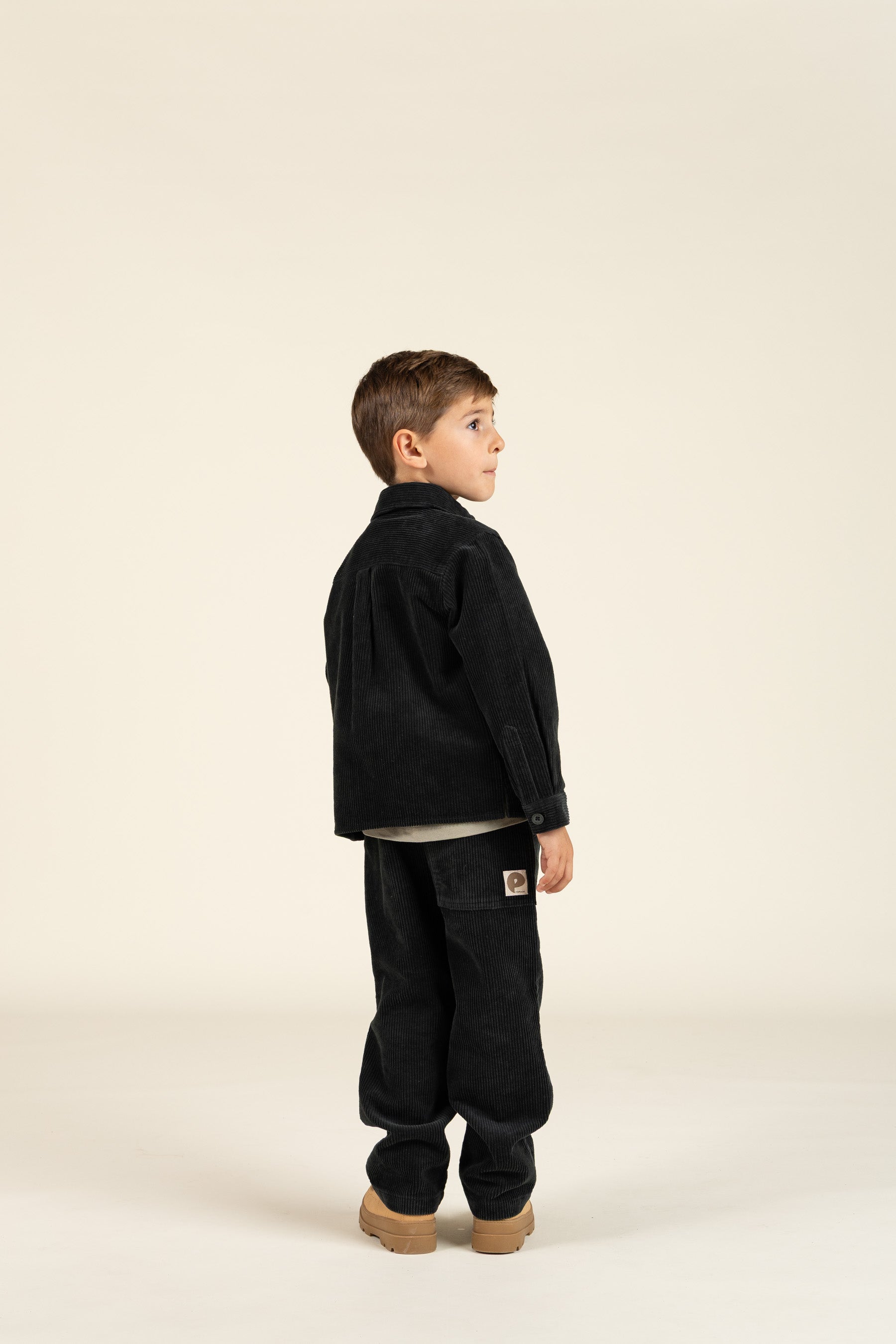 Overshirt i Fløjl - Kids - Forest Green | 100596 Jace