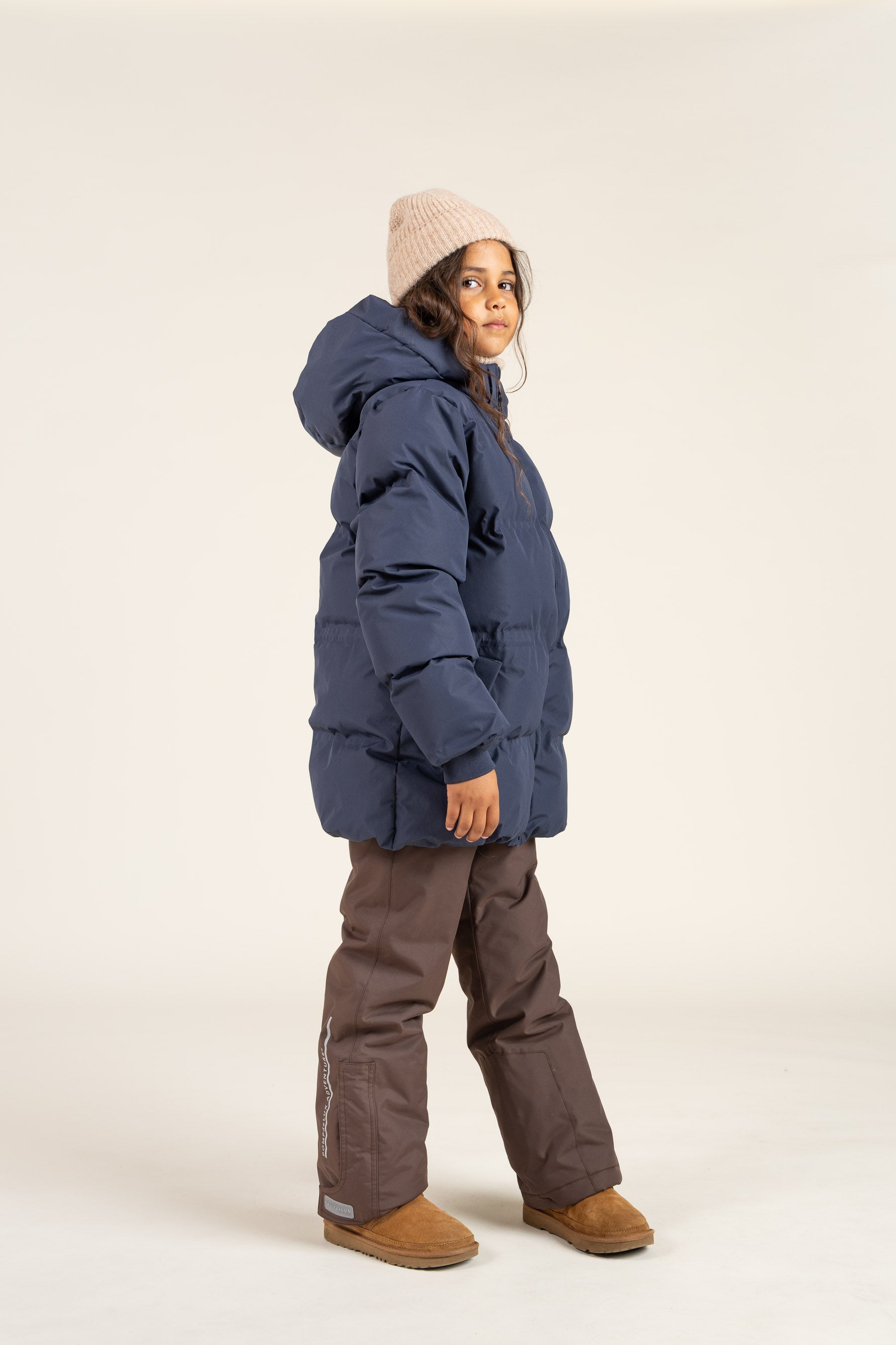 Vinterjakke med snøre - Tween - Navy | 100539 Elenor