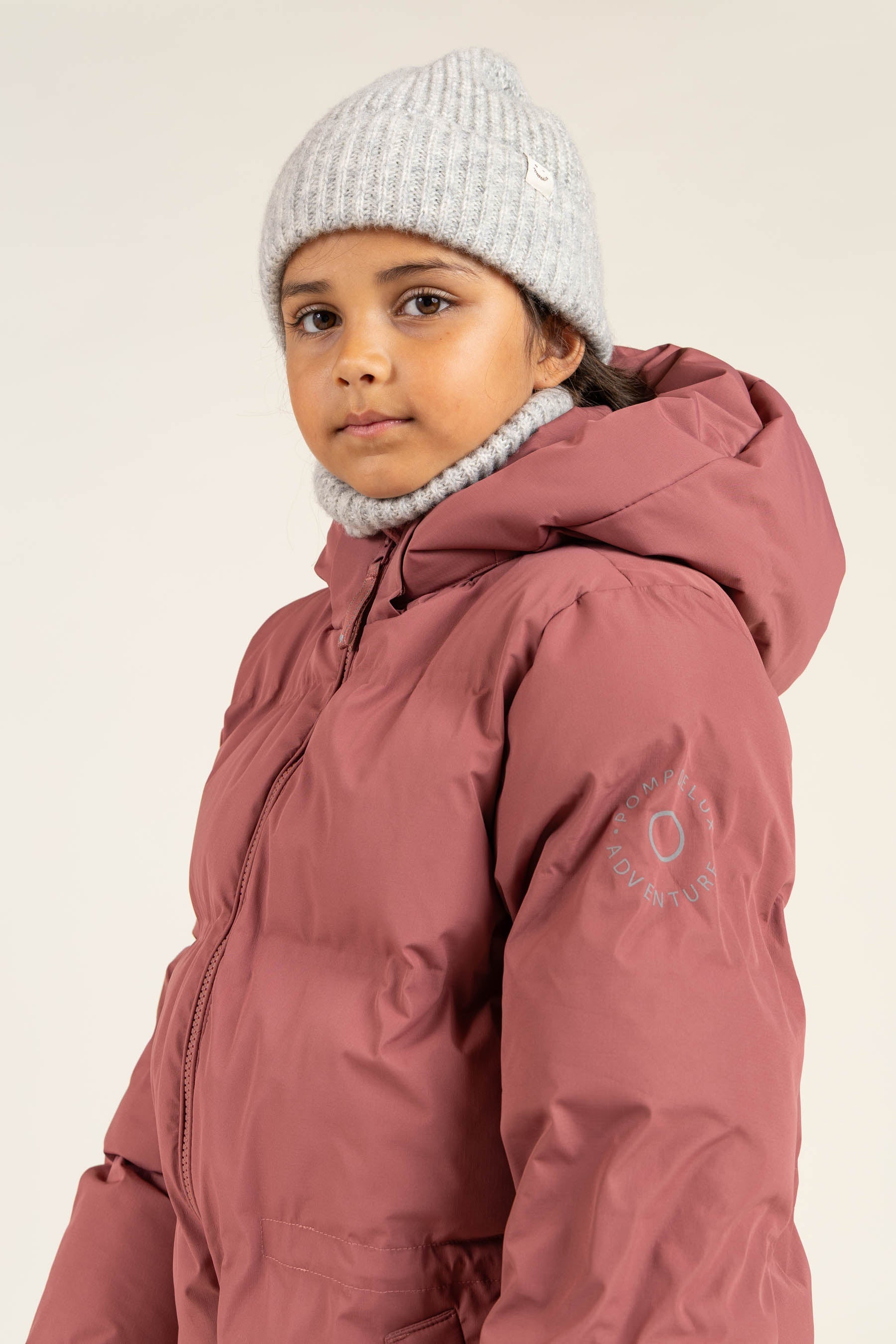 Vinterjakke med snøre - Tween - Vintage Red | 100535 Elenor