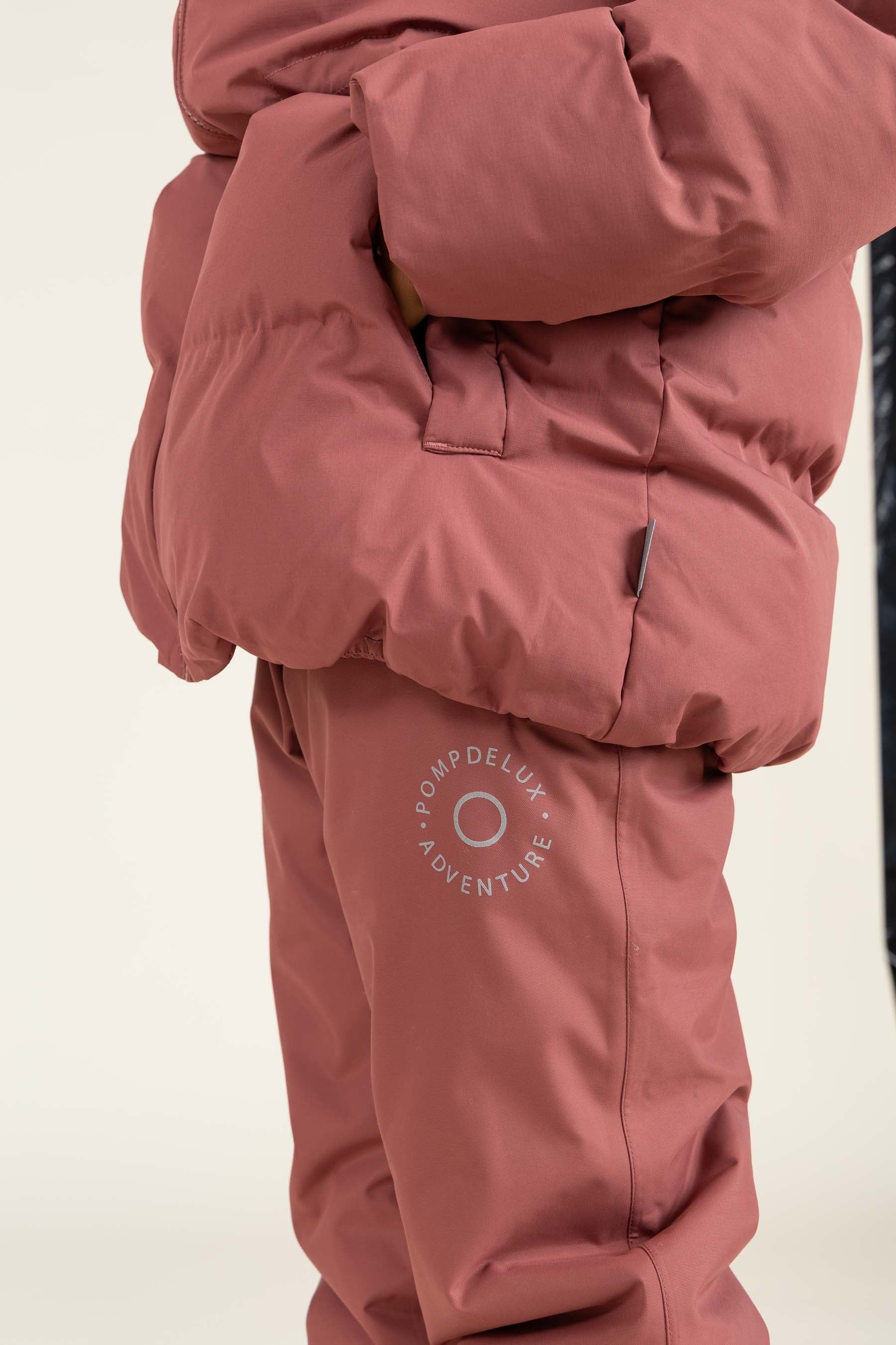 Vinterjakke med snøre - Tween - Vintage Red | 100535 Elenor