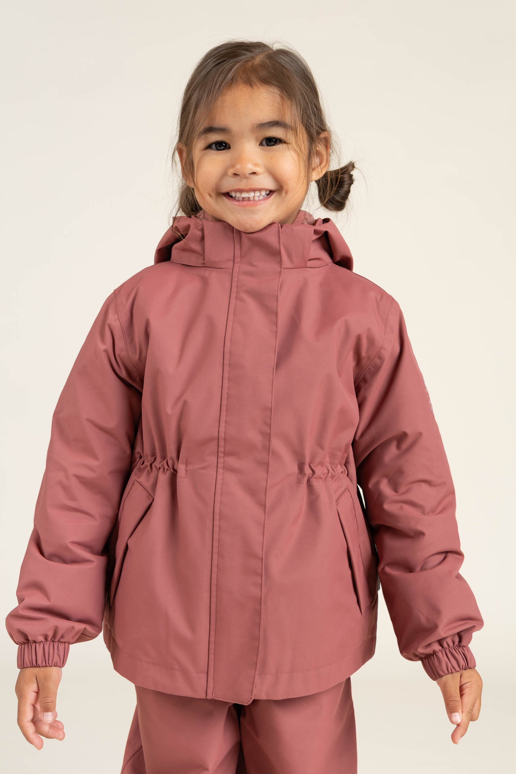 Skaljakke med snøre - Kids - Vintage Red | 100495 Lucy