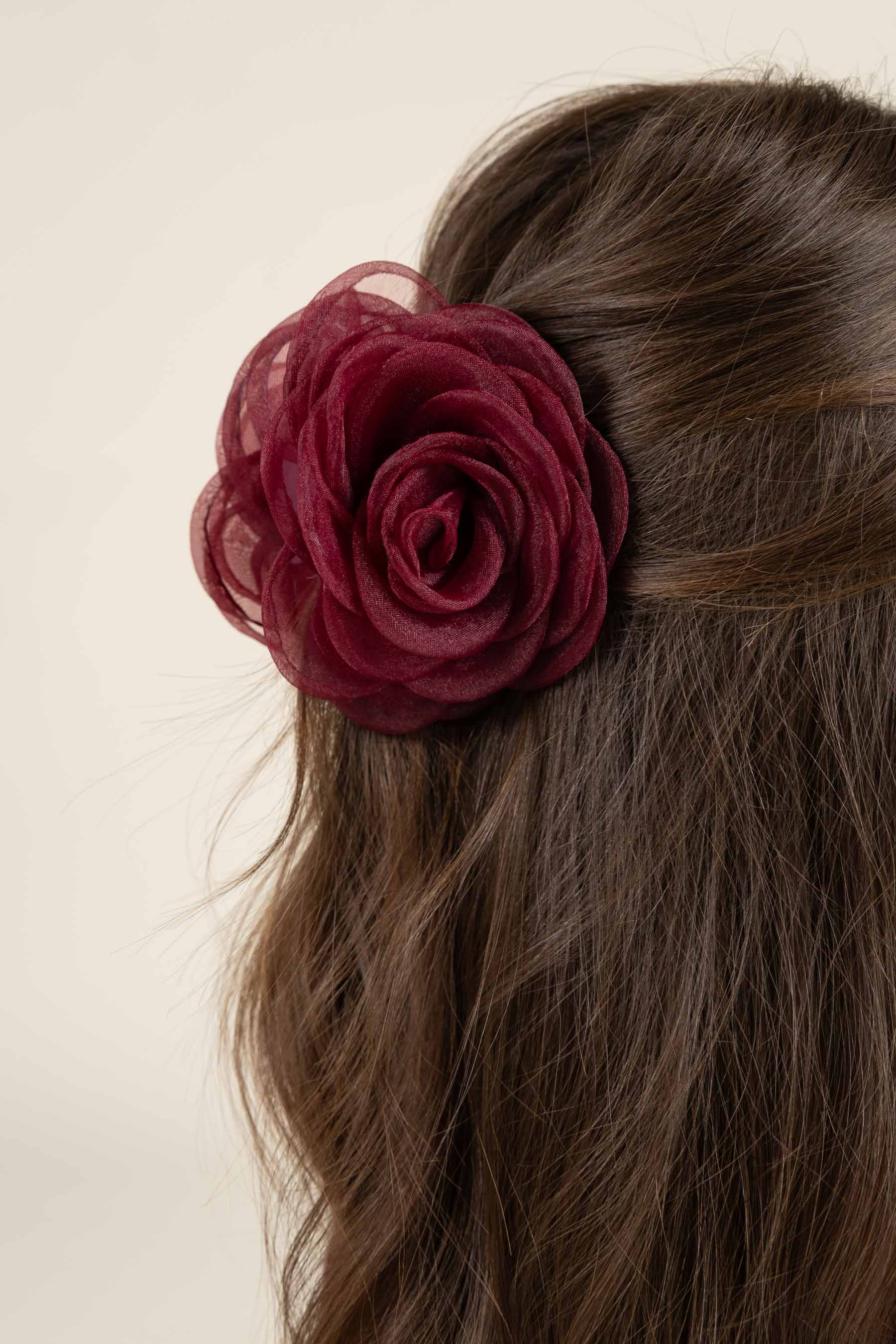 Hårklemme- All - Burgundy | 100709 Rosie