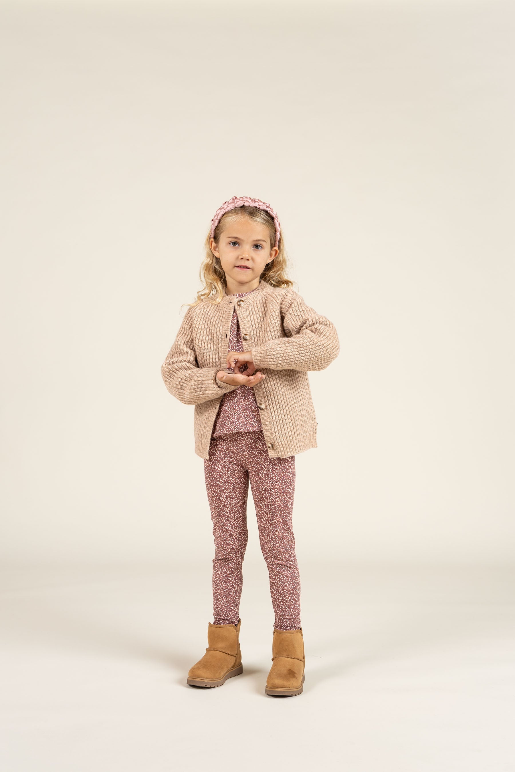 Bluse i Jersey med print - Kids - Vintage Red | 100770 Ada