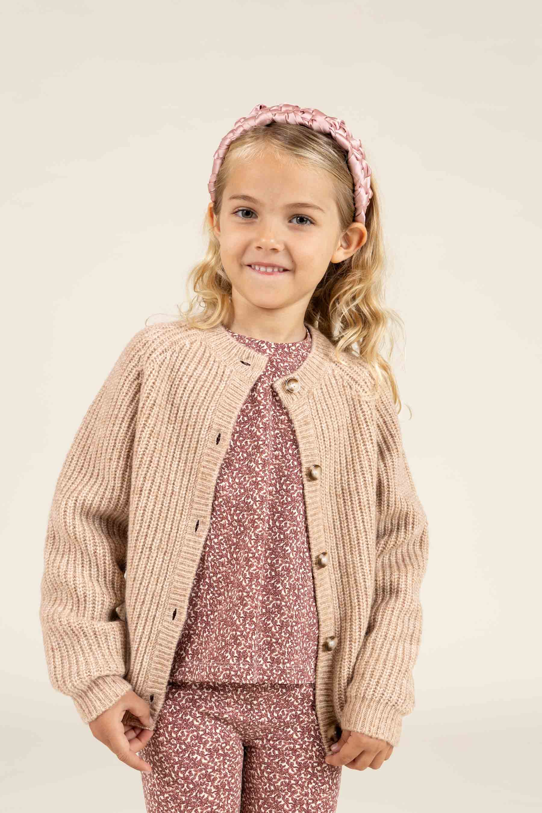 Bluse i Jersey med print - Kids - Vintage Red | 100770 Ada