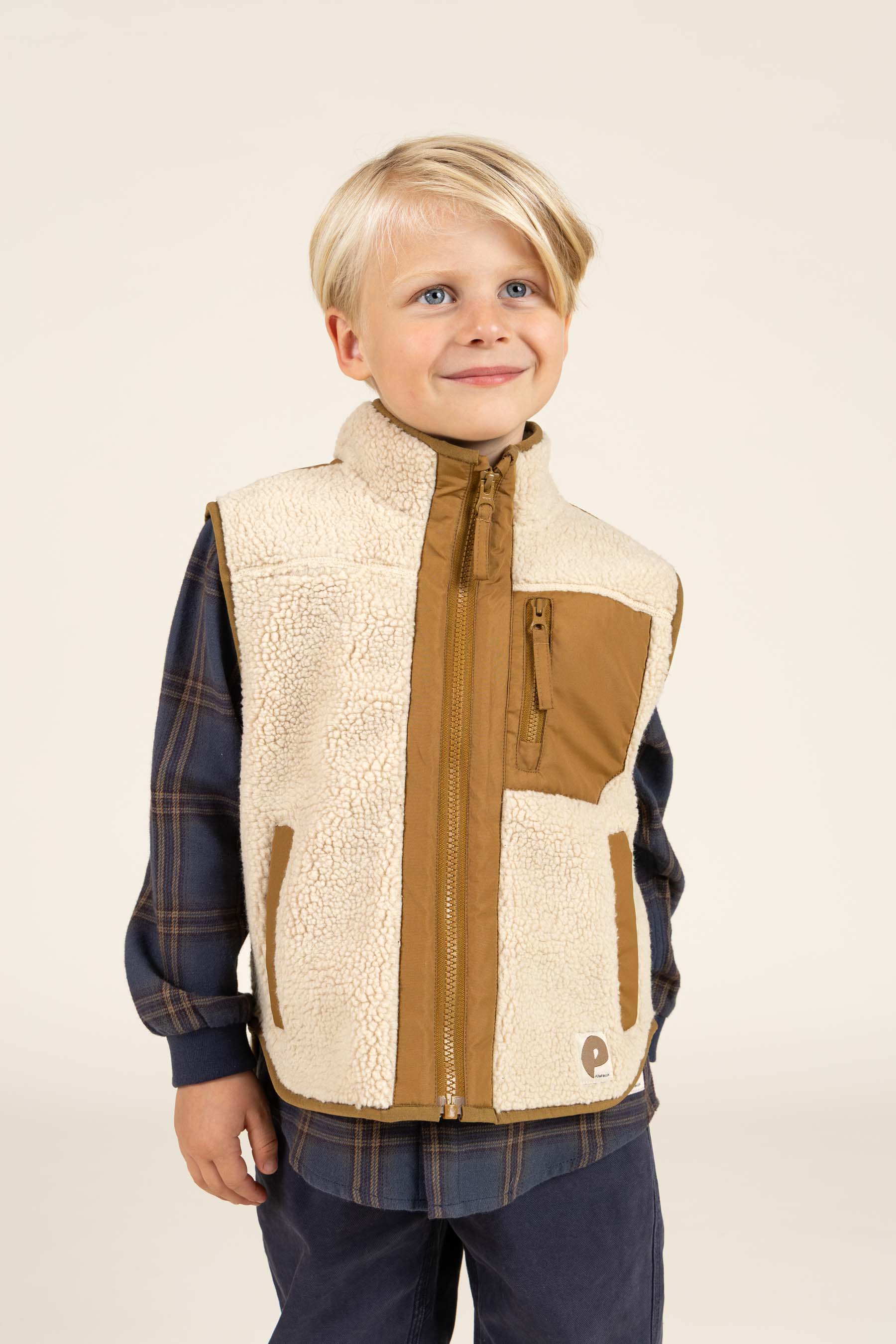 Teddyvest med Lynlås - All - Nature | 100634 Elliot