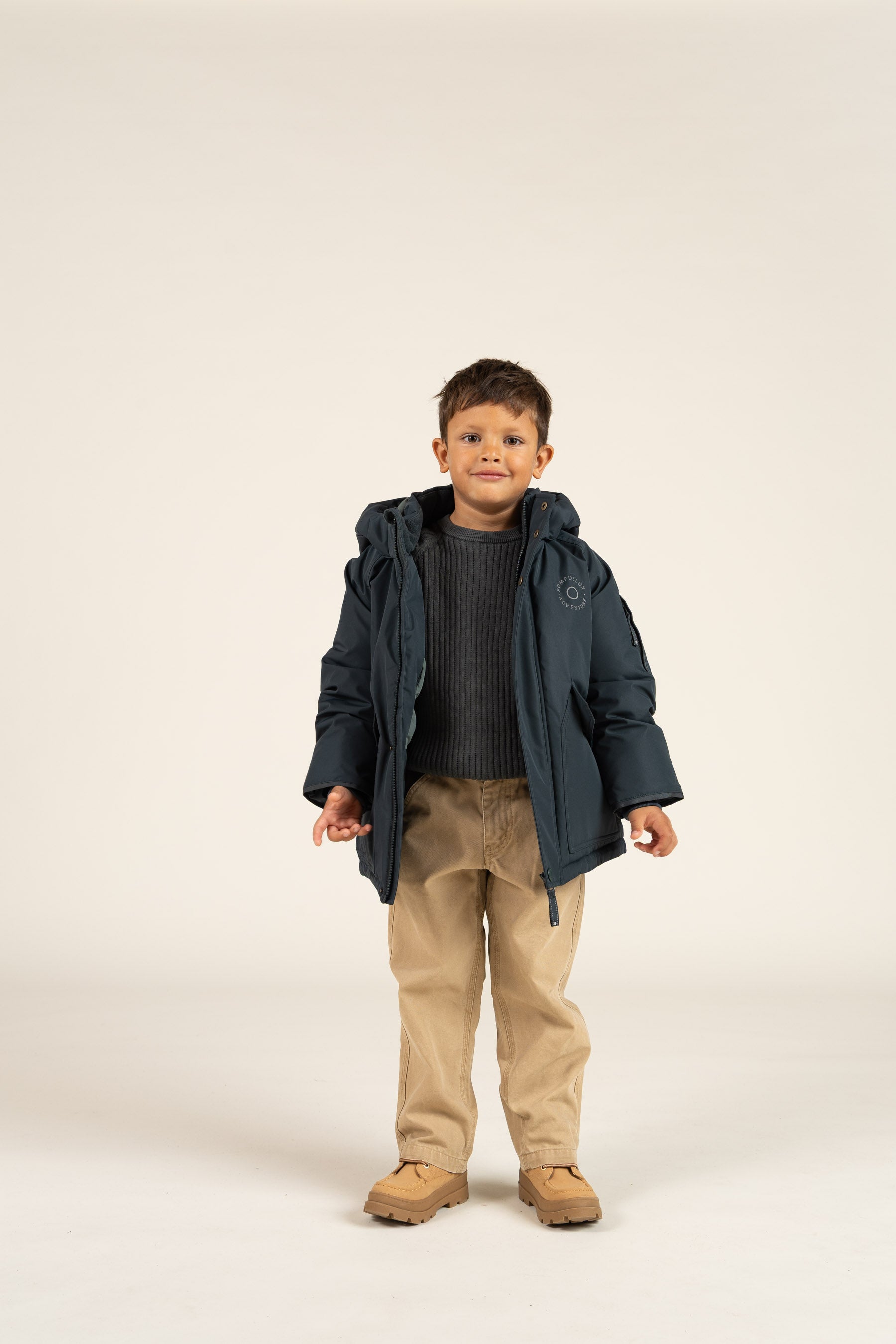Canvas Bukser - Kids - Beige | 100114 Dereck