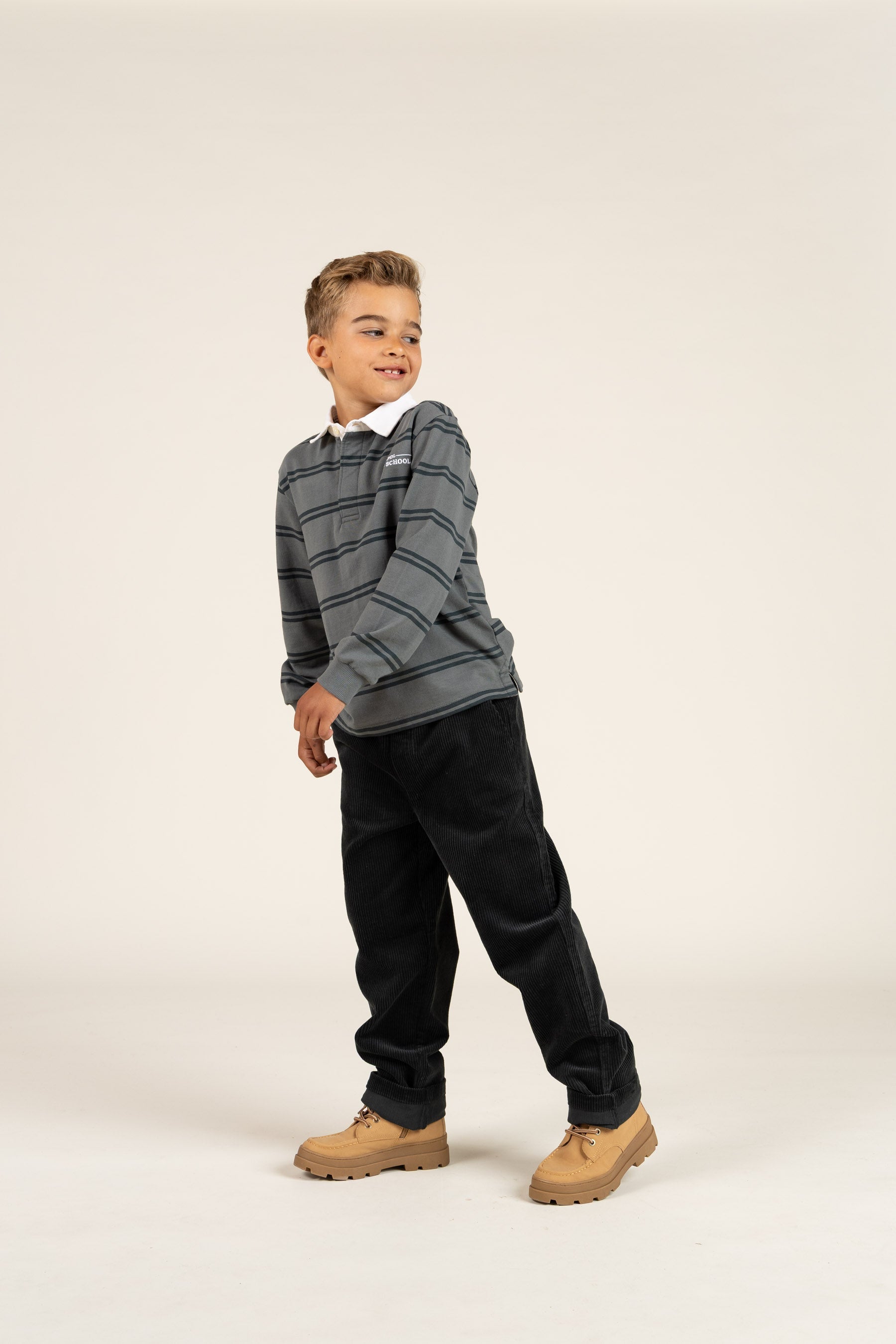 Polo sweatshirt - Tween - Green | 100643 Grant