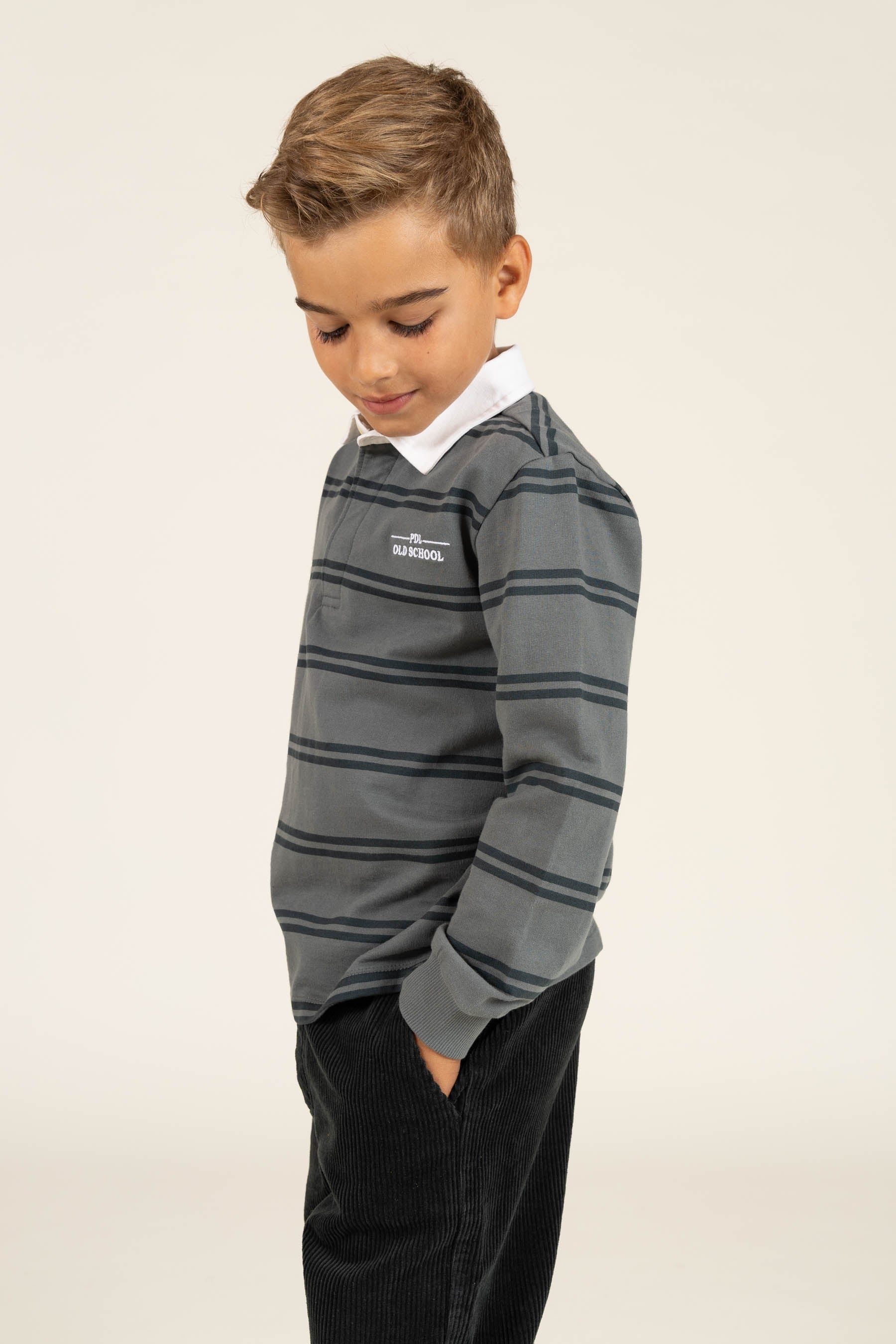Pull-On Fløjlsbukser m. snøre - Tween - Forest Green | 100601 Jace