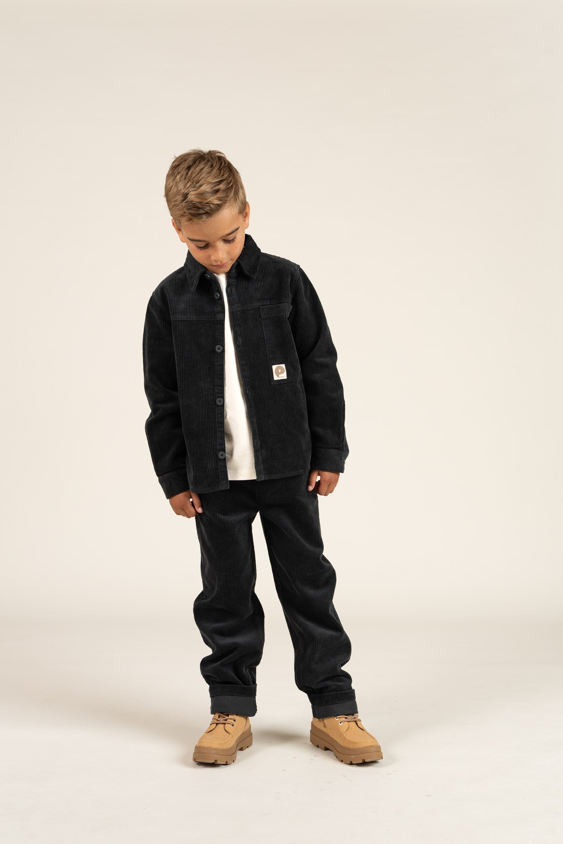 Overshirt i Fløjl - Tween - Forest Green | 100597 Jace