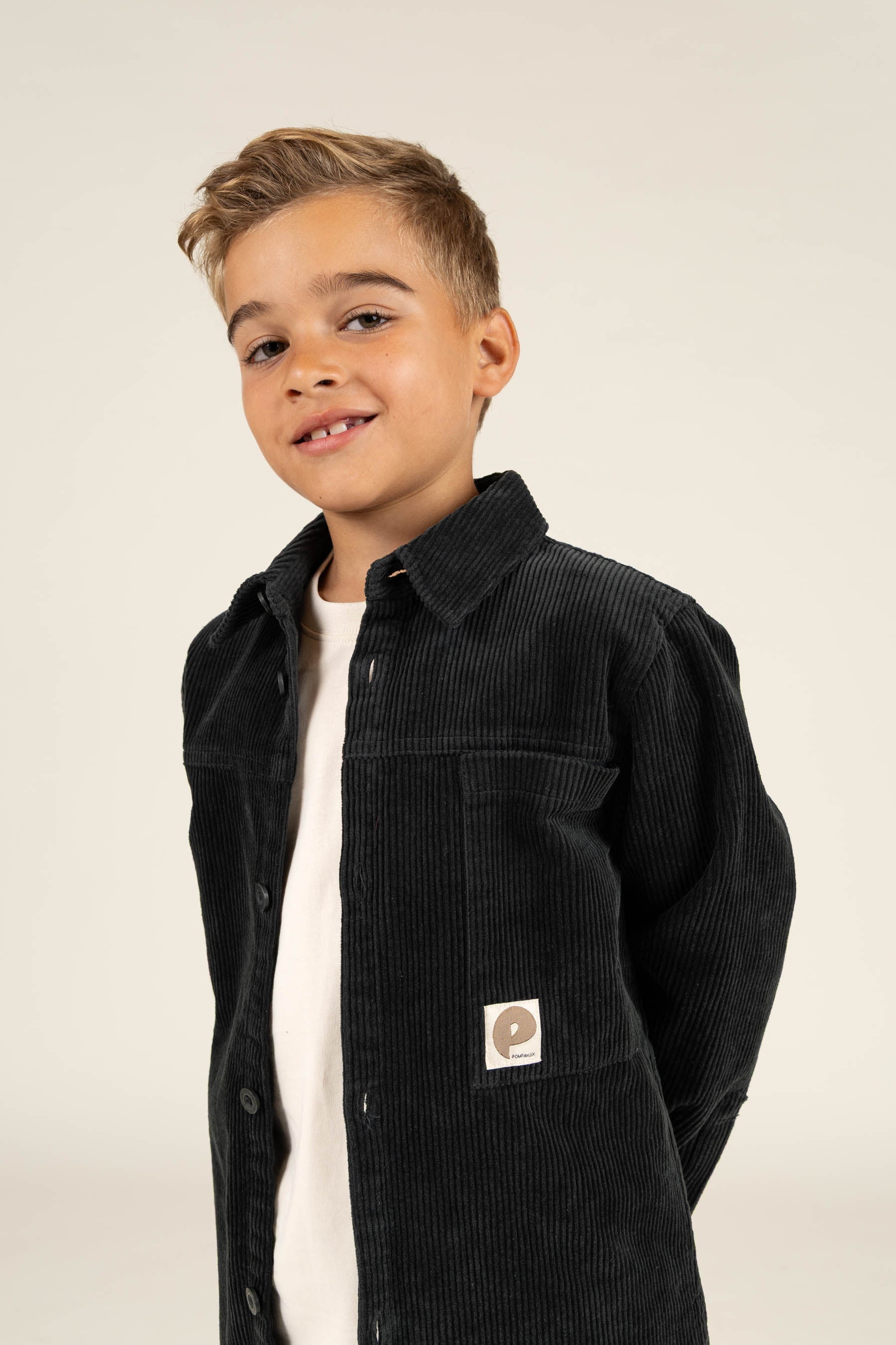 Overshirt i Fløjl - Tween - Forest Green | 100597 Jace