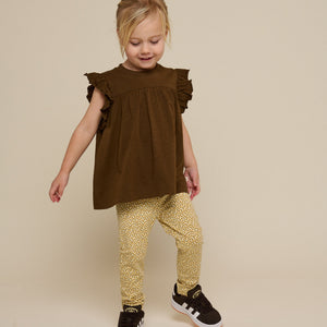 Jersey-leggings - Kids - Yellow | 101227 Lea